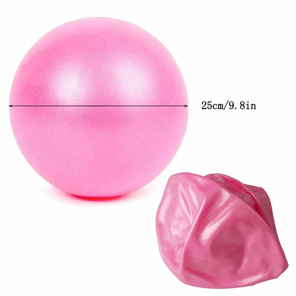 Lanjue Pilates Ballon de Gymnastique Anti-Slip Anti-éclatement Fitness Balles 25cm