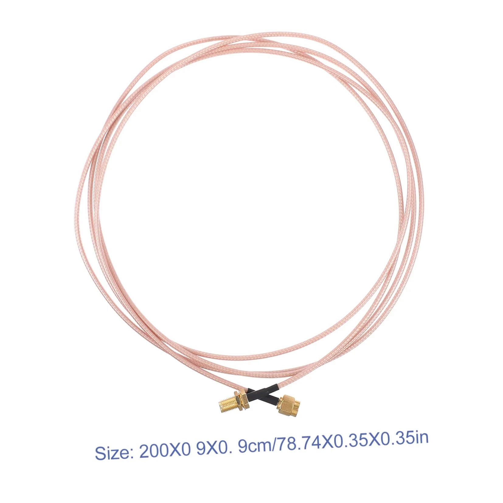Câble d'Extension SMA vers Femelle Rg316 2M Amplificateur d'Antenne Adaptateur Antenne Rallonge Antenne Haute Performance Perte de Signal Connectivité Fiable