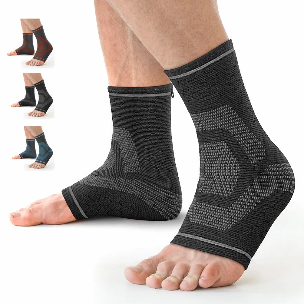 Protege Chevillère Soutien Respirante Compression Sport Cheville Entorse Protecteur