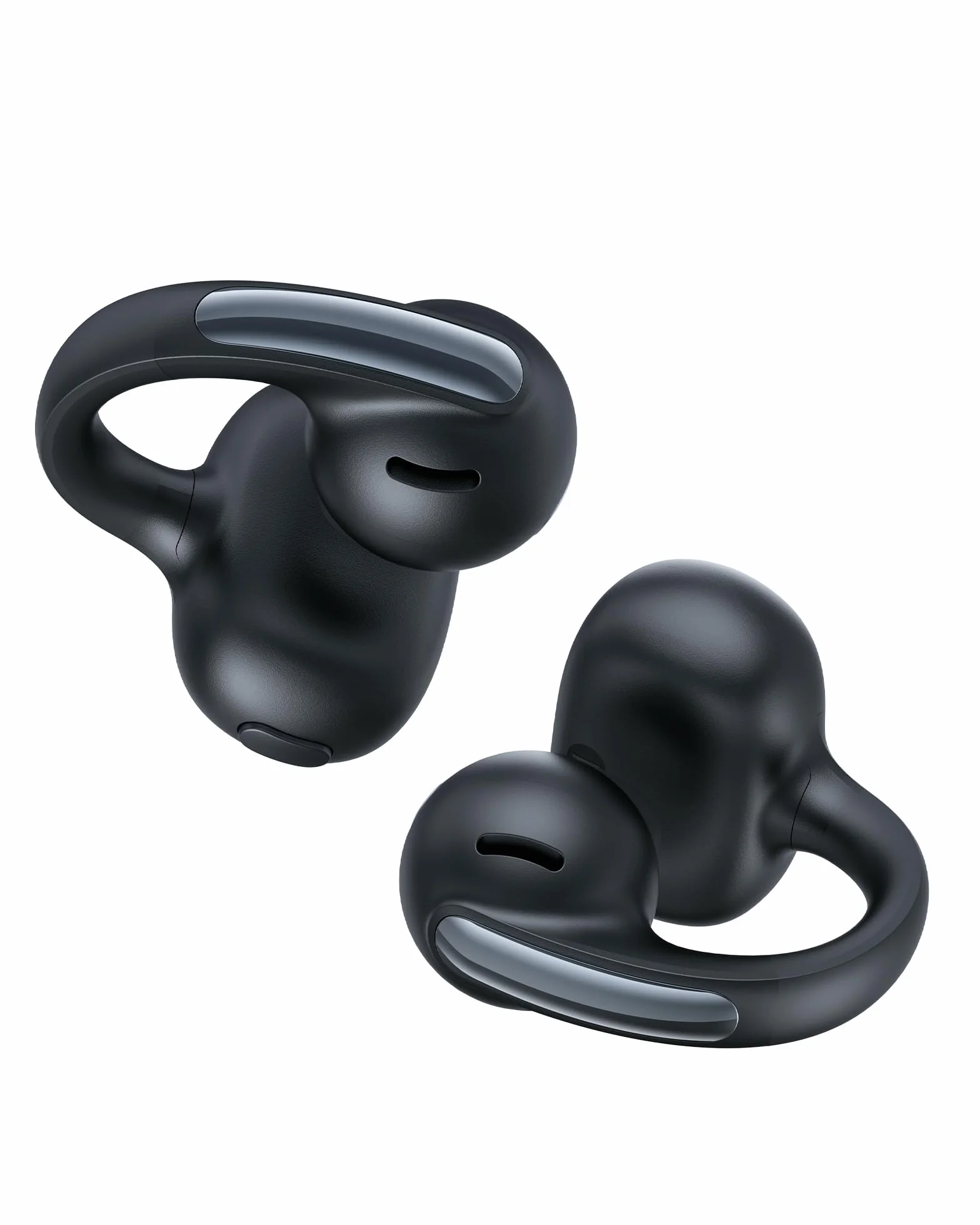 Baseus Bowie MC1 Casque Ouvert, Ecouteur Conduction Osseuse avec Son Impressionnant, Renforcement des Basses Adaptatif, Bluetooth 5.4, Réduction du Bruit Lors des Appels, IP57, Autonomie de 40h