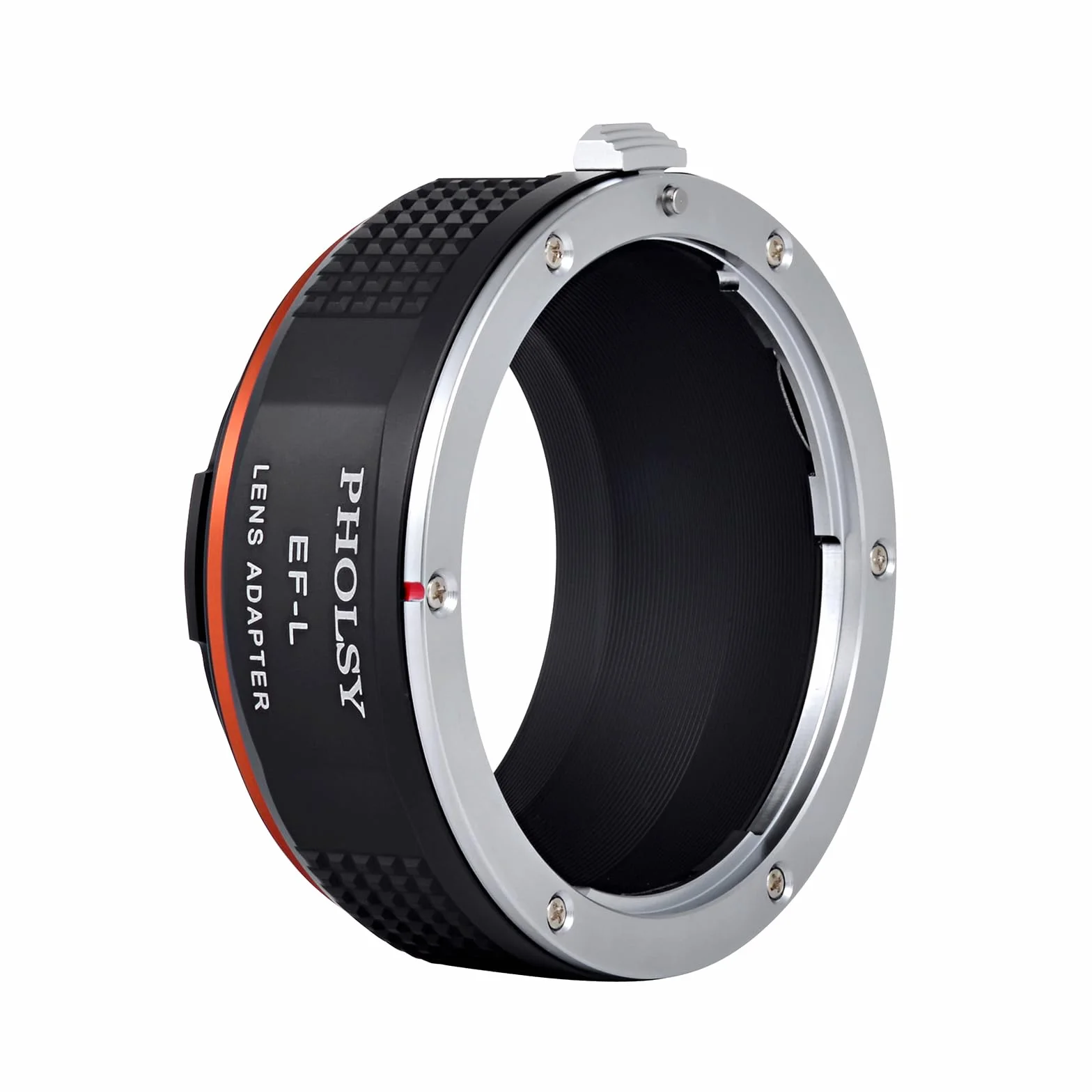 PHOLSY Bague d'adaptation Mise au Point Manuelle pour objectifs Canon EOS EF EF-S Mount et Appareil Photo Boîtier Leica L Mount Compatible avec Leica SL2, SL2-S, CL, TL2, Lumix S5, S1, BS1H, FP, FP L