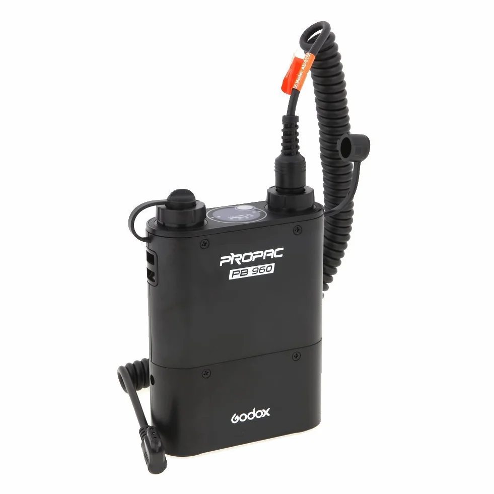 Godox PB CX PB960 PB820 Batterie au lithium Câble d'alimentation pour GODOX V1Pro C/N/S/F/O/P TT685 TT685II Series, Yongnuo YN56 YN68 Series, Canon 600EX, 580EX II, 580EX, 430EZ, 540EZ, 550EX Flash