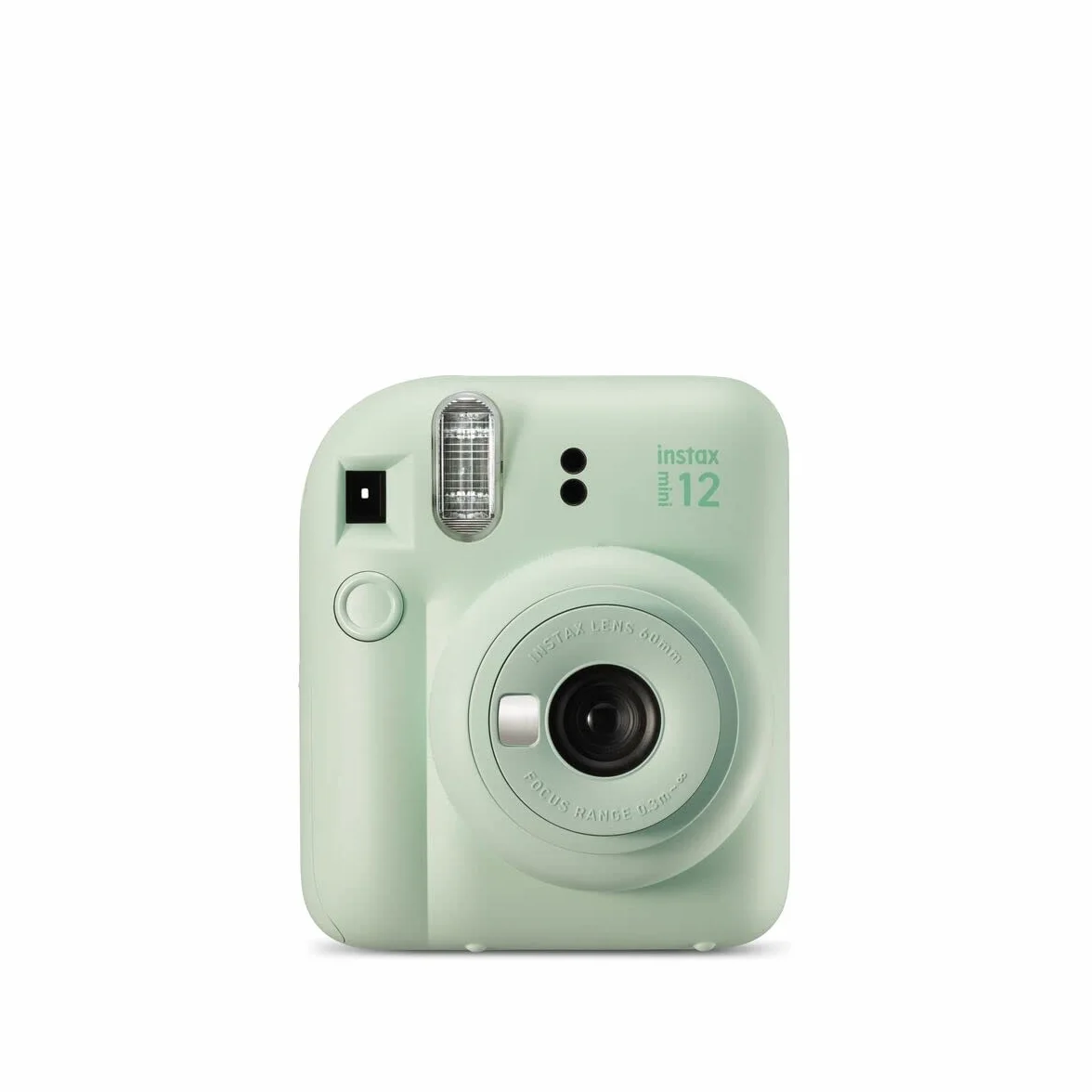 instax Mini Appareil Photo instantané 12, Exposition Automatique avec Objectif Selfie intégré, Vert Menthe