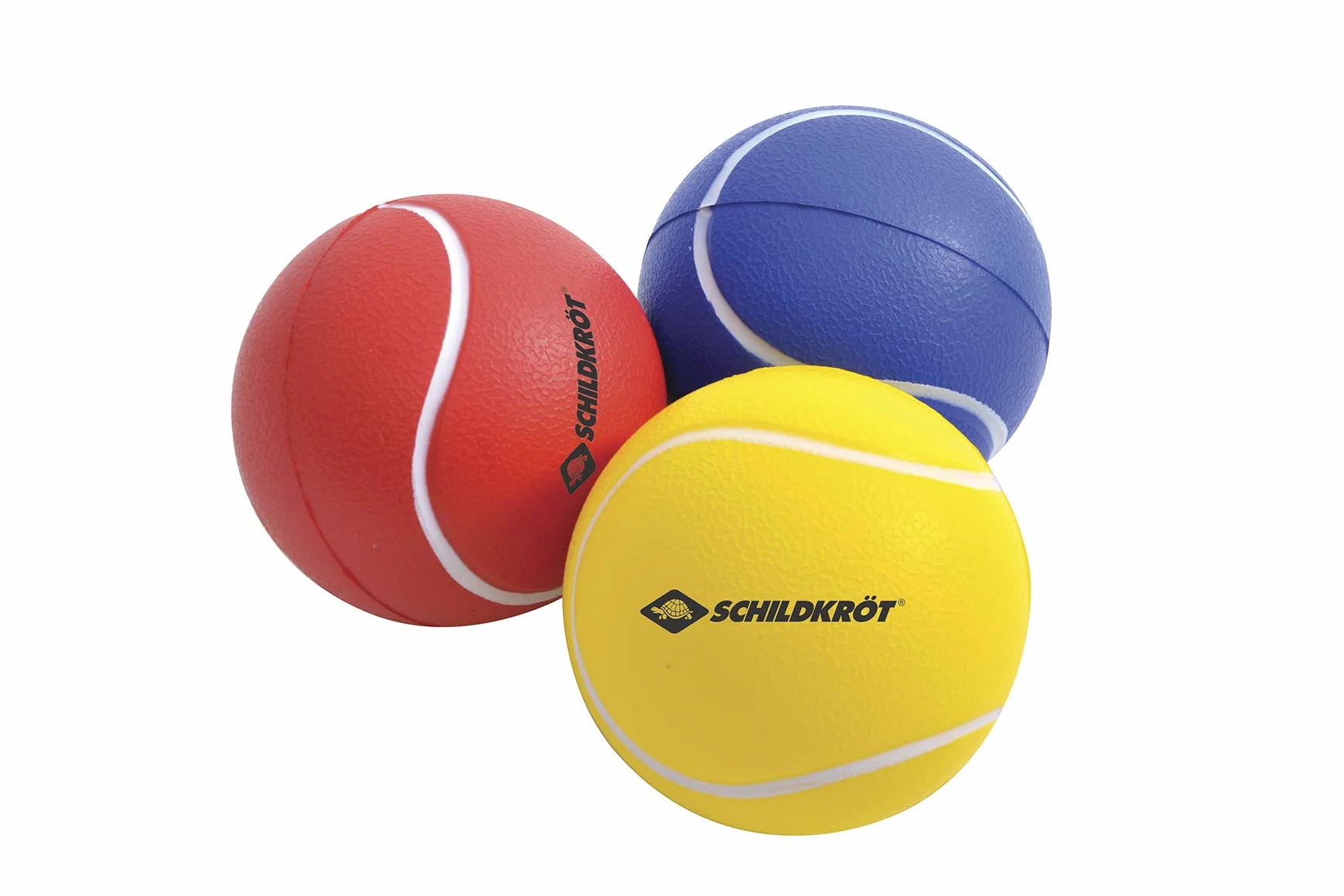 Schildkröt Balles de Sports Souples Lot de 3 Ø7cm Mousse PU Beachball Tennis