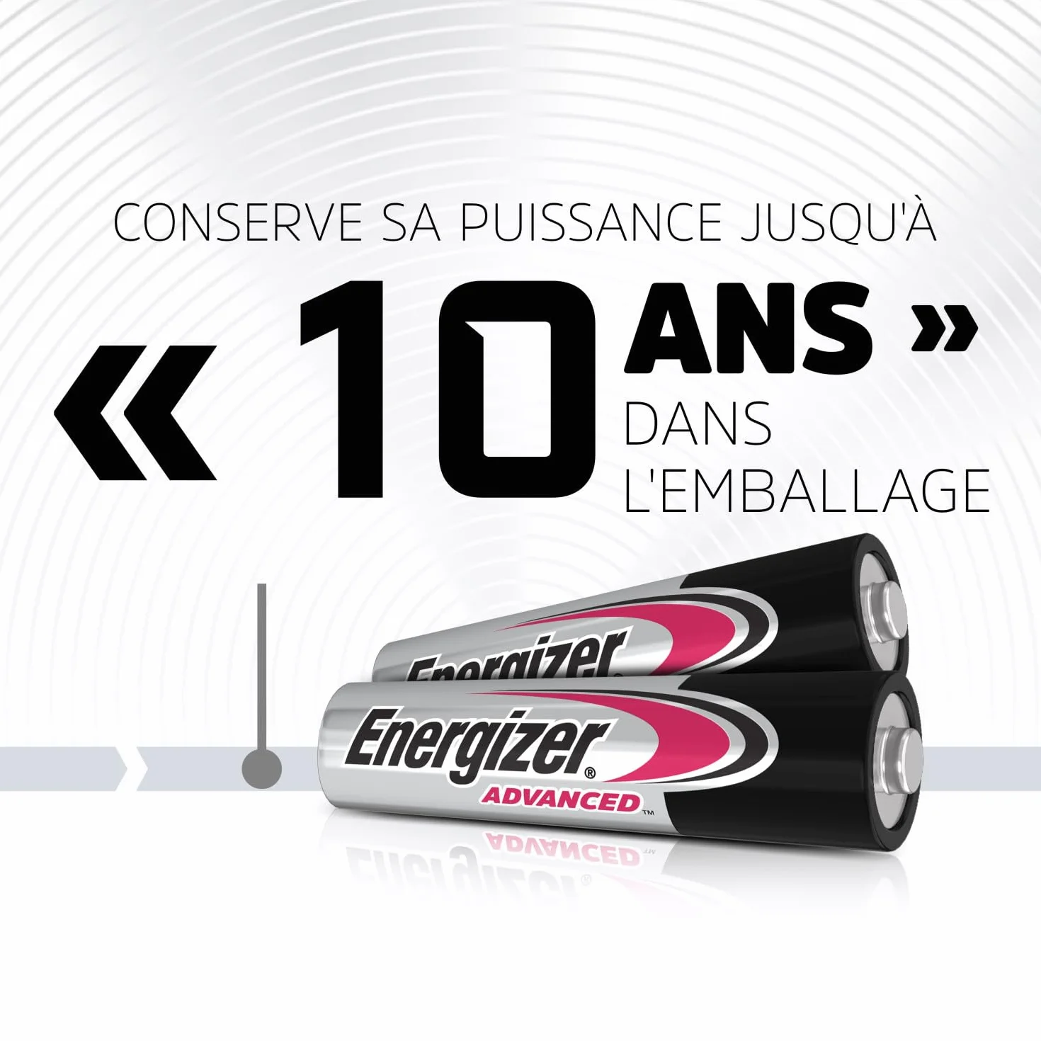 Energizer Advanced Piles AAA (Lot de 12) Micro LR03 Alcaline 1,5 V - Haute Performance - Télécommandes, Jouets et Électroniques - Made in EU - Emballage 0% Plastique - Conservation 10 Ans