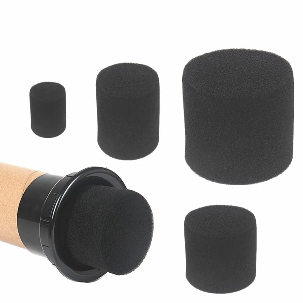 2pcs Éponges pour Tubes de Sortie de Haut-Parleur, Tubes Reflex, Évents de Haut-Parleur pour Woofer. Améliore la Phase des Basses.