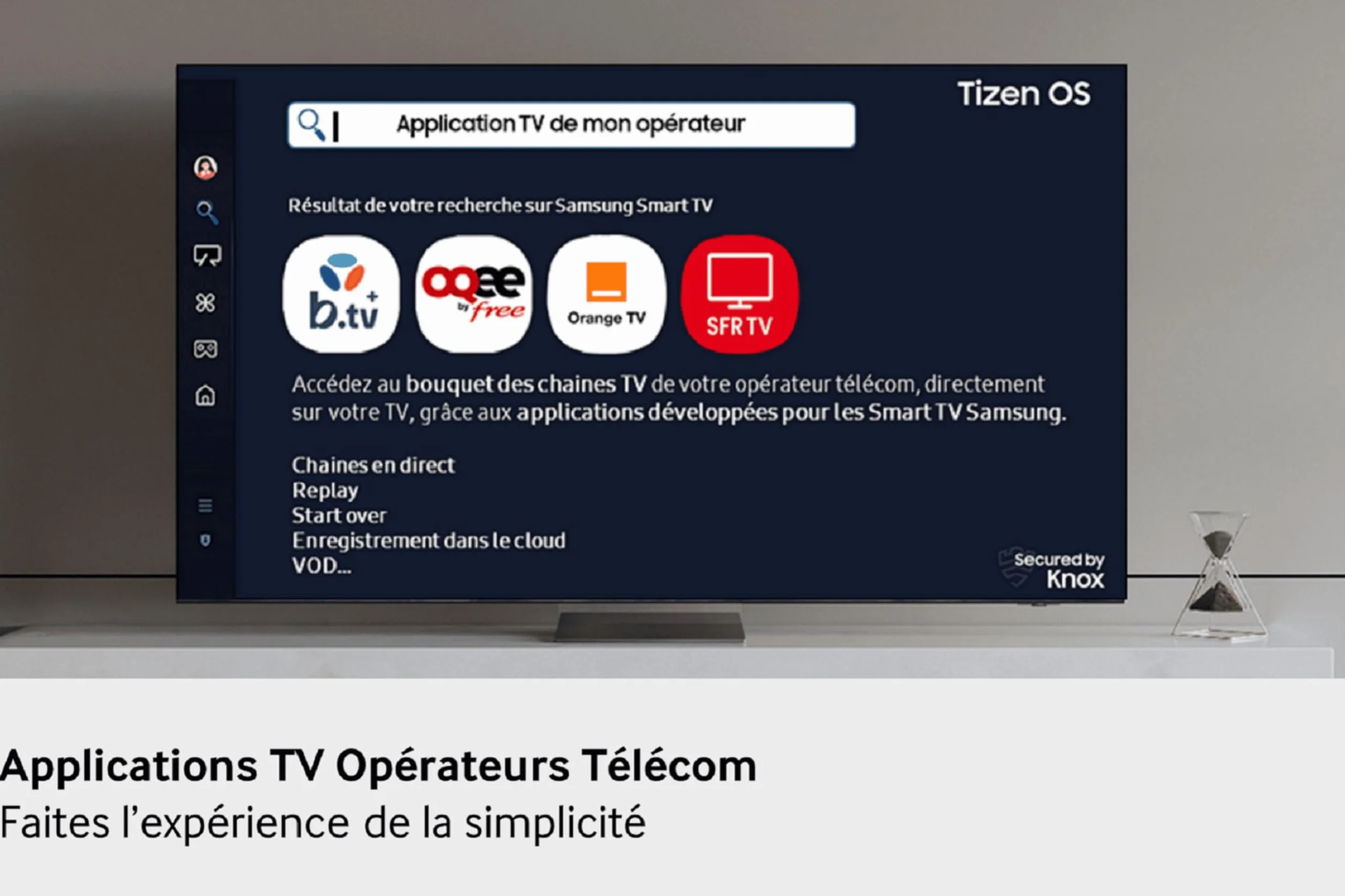 Samsung TV AI Mini LED 55 Pouces Neo QLED QN80F 4K Smart TV HDR Dolby Atmos