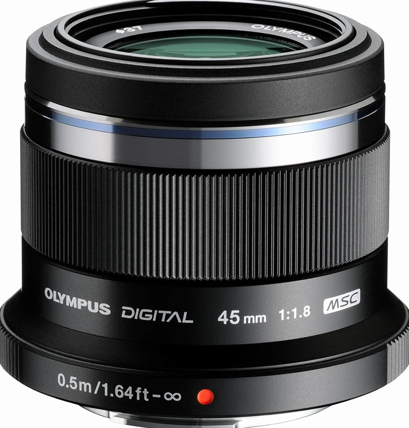 Olympus M.Zuiko Objectif Digital 45mm F1.8 Fixe Lumineuse Micro 4/3 Noir