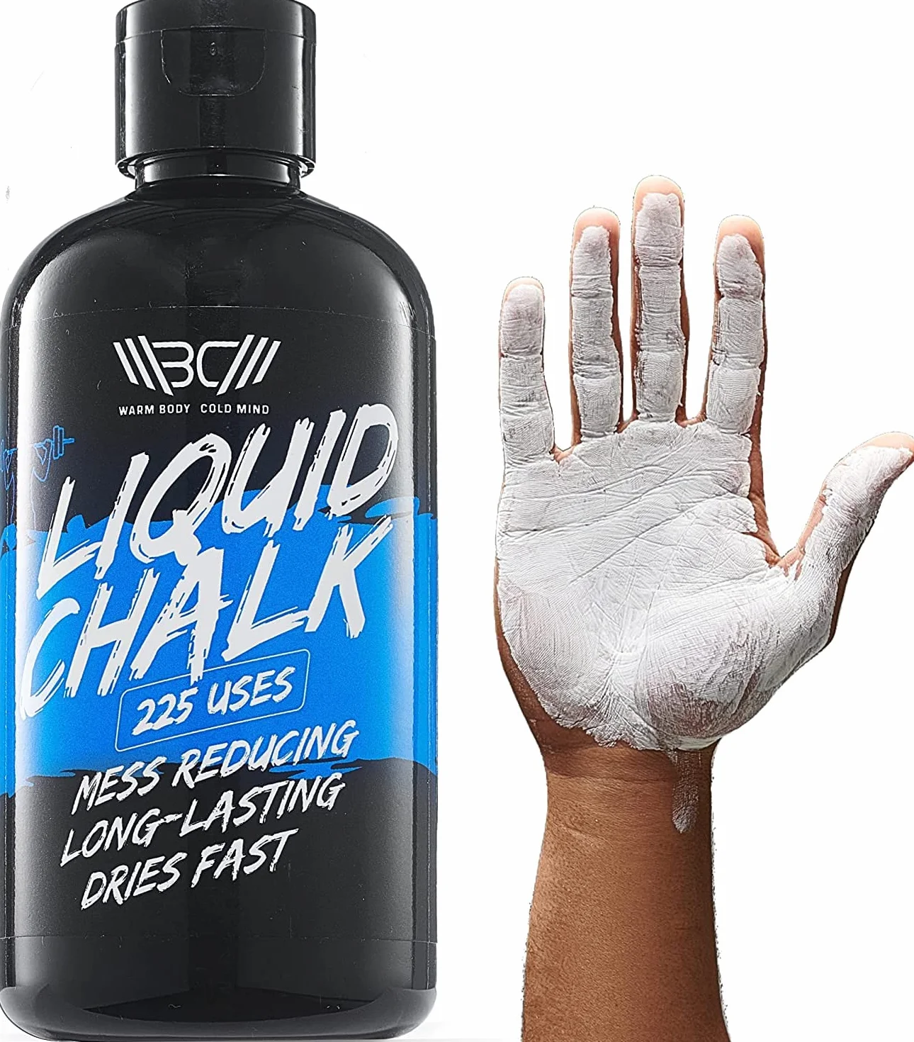 Magnésie Liquide Premium – Craie Liquide pour Musculation, Haltérophilie, Escalade et Crossfit – Liquid Chalk