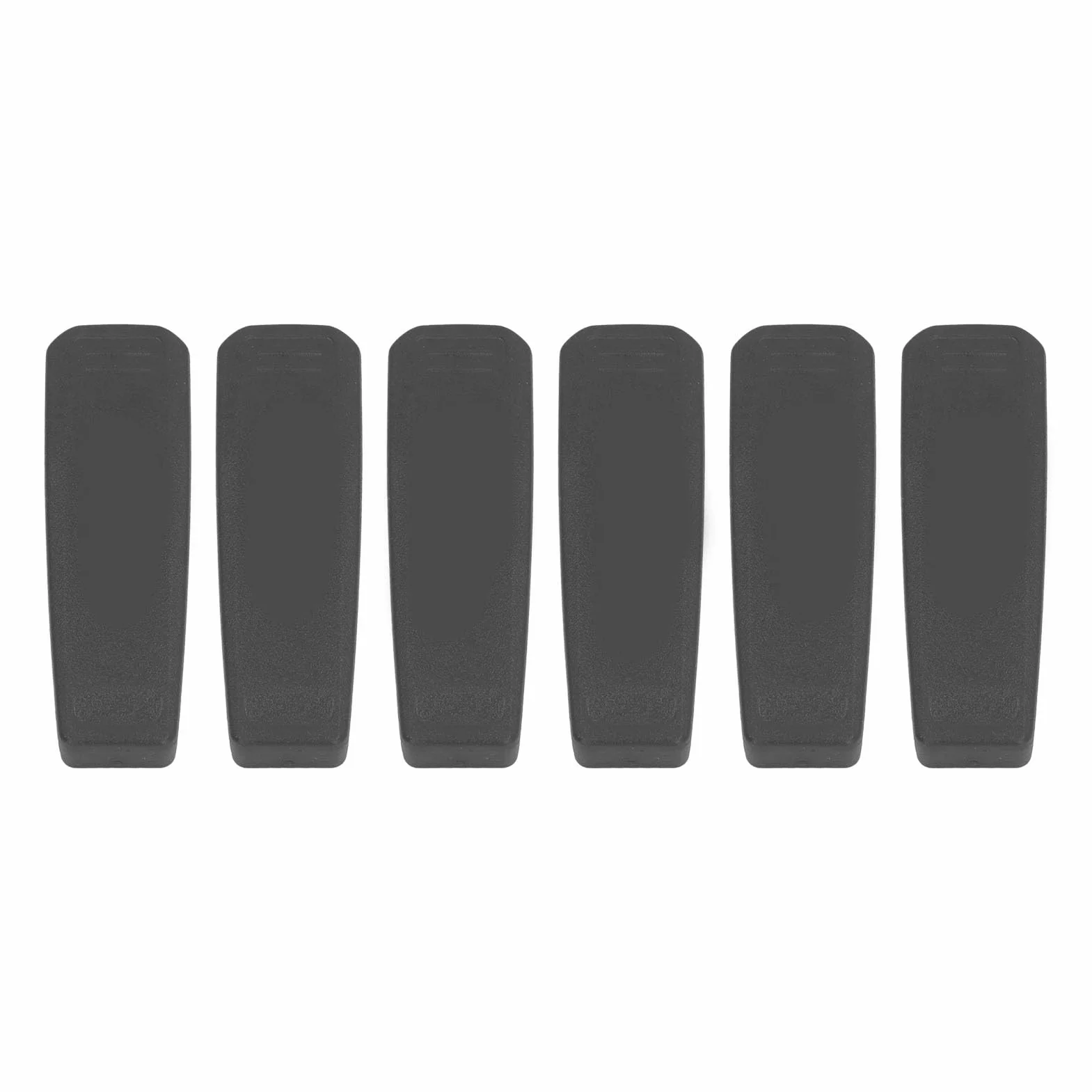 Lot de 6 Clips de Ceinture de Rechange pour Radios IC F1000, IC V10MR, IC F2000D, IC F2000T, IC V88, IC U88, Compatibles avec Batteries BP-279 BP-280