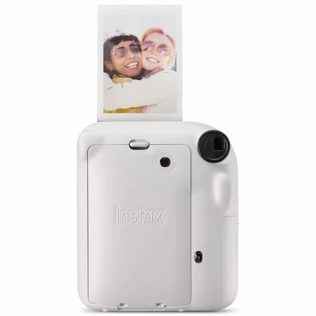Fujifilm Instax Mini 12 Appareil Photo instantané avec Pack de 40 pellicules Blanc Argile