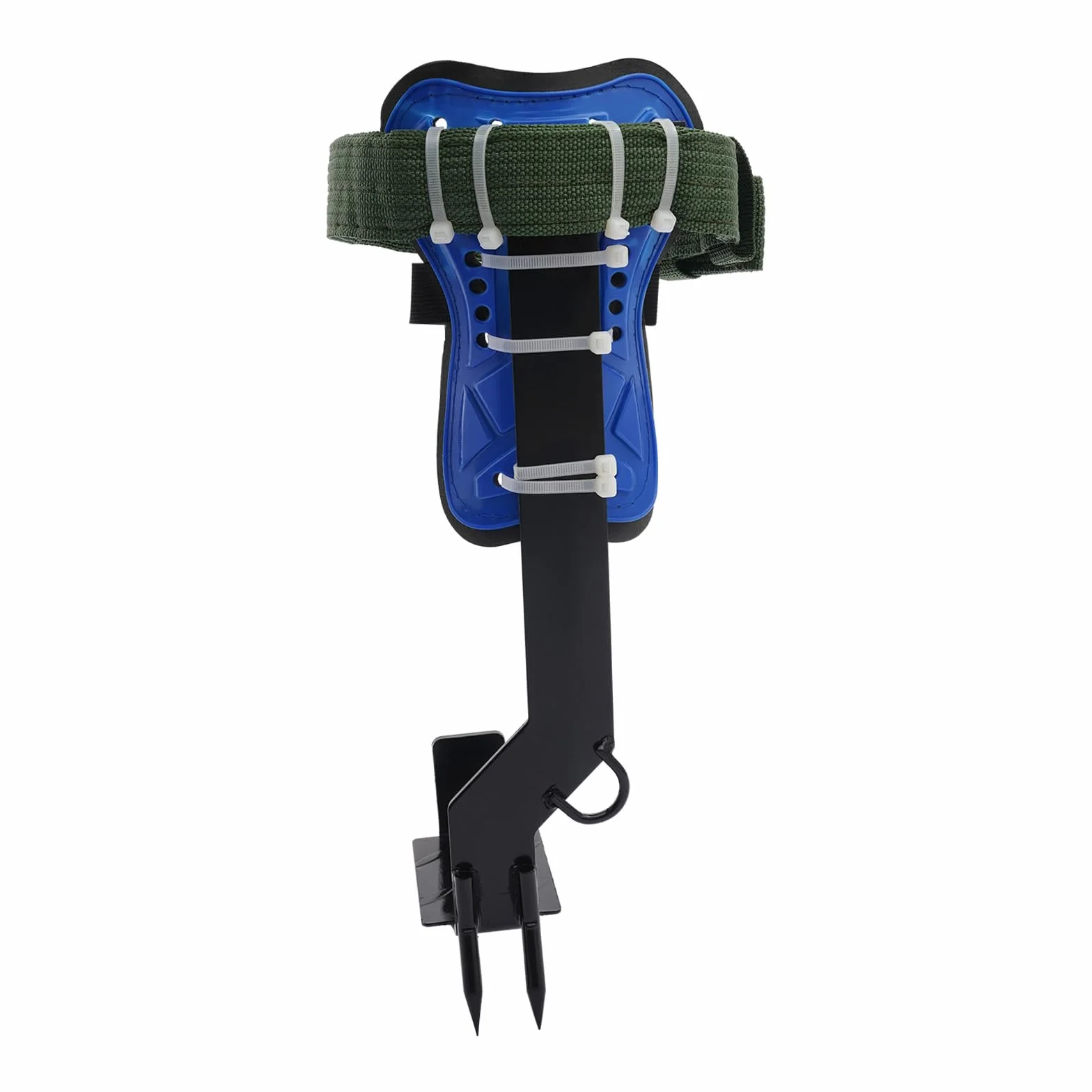 Crampons d'arbre en acier trempé 45# avec sangles réglables, pédale antidérapante 100kg pour élagage et cueillette