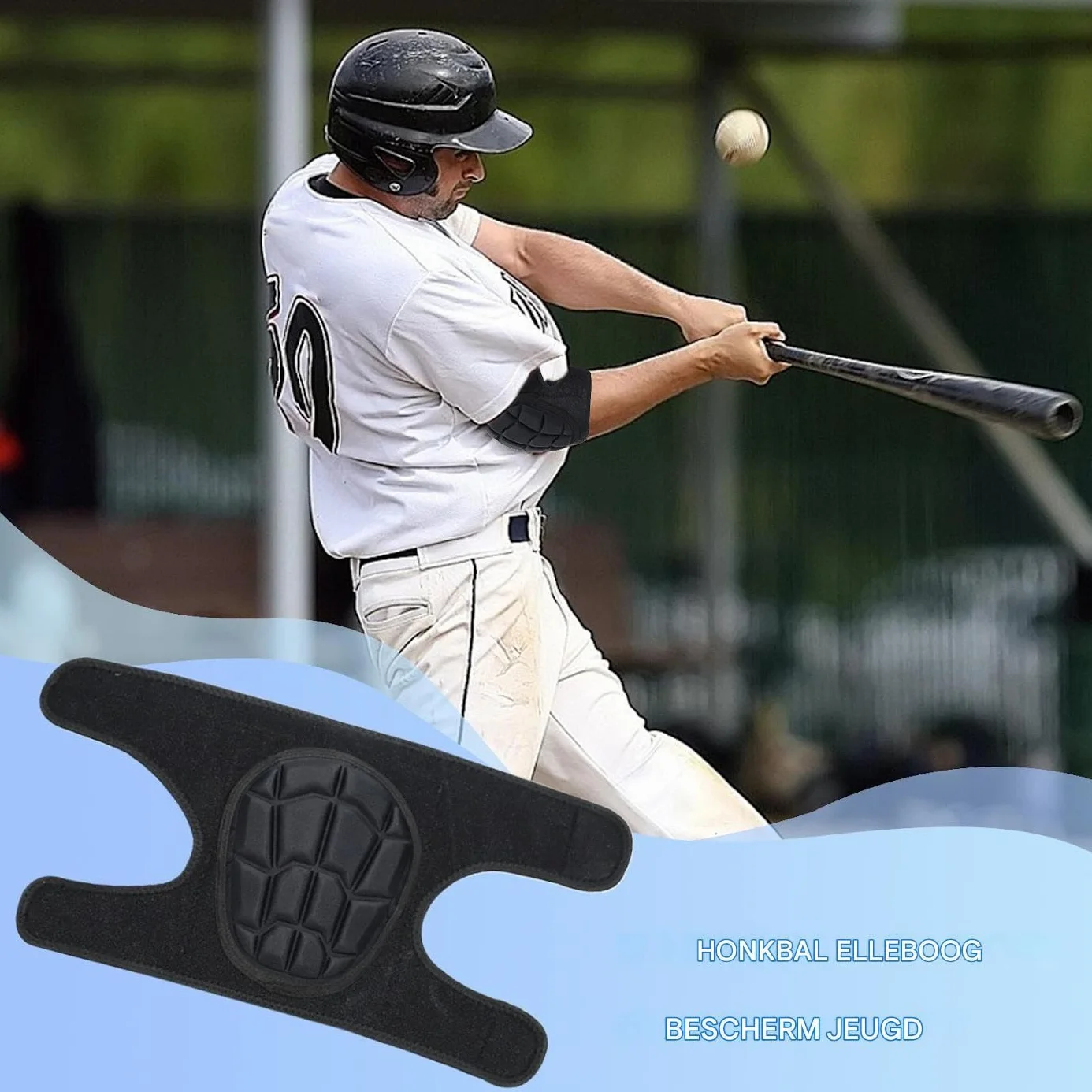Coussin de coude antidérapant Baseball Softball Volley-ball - Protection avant-bras réglable