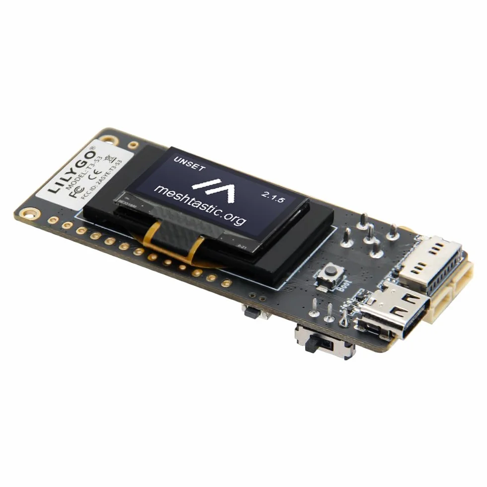 LILYGO TTGO T3S3 ESP32-S3 LoRa Module de développement sans fil Bluetooth WiFi 2,4 G avec écran OLED 0,96"