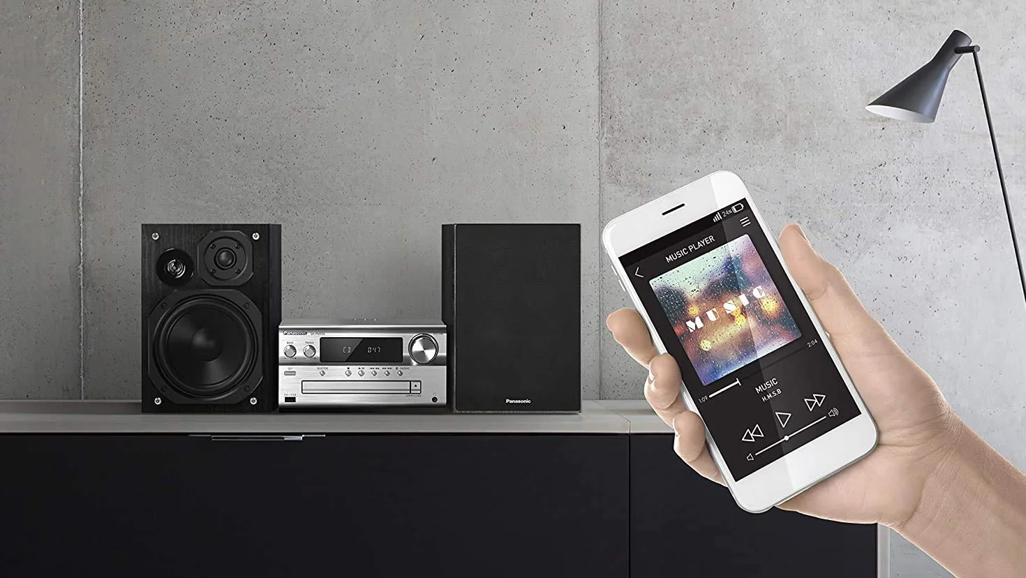 Panasonic SC-PMX94EG-S Argent