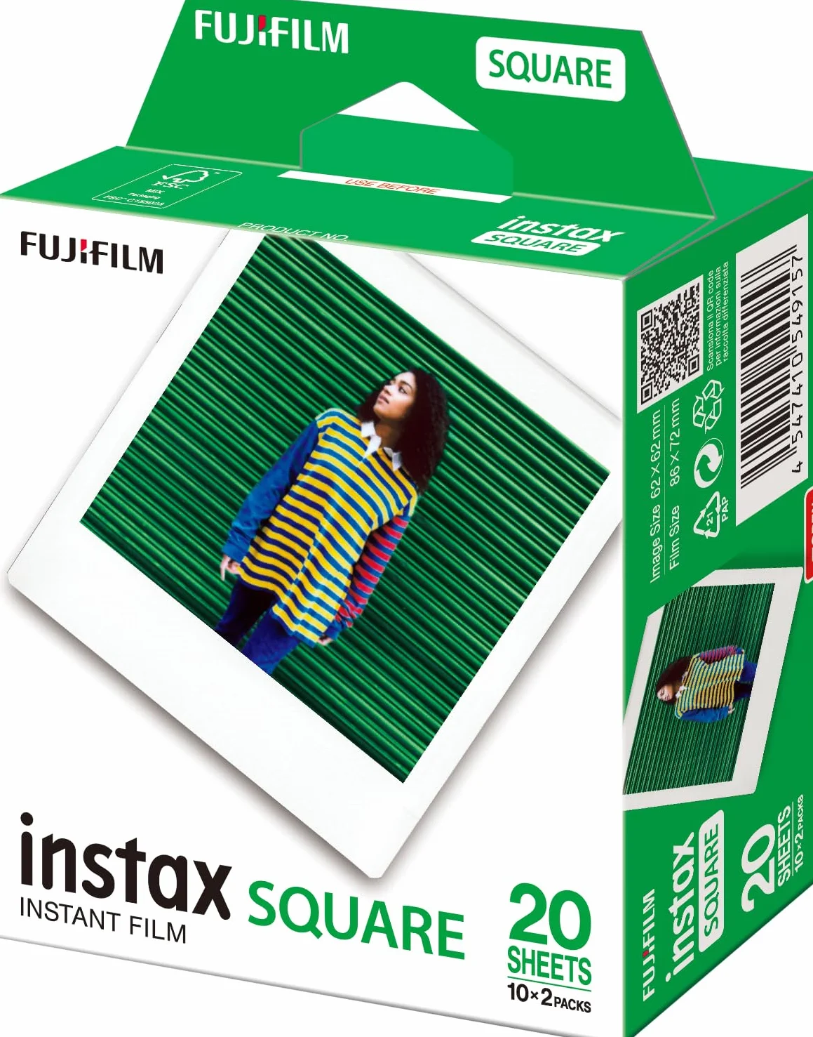 INSTAX Square Film EU 10X2/PK