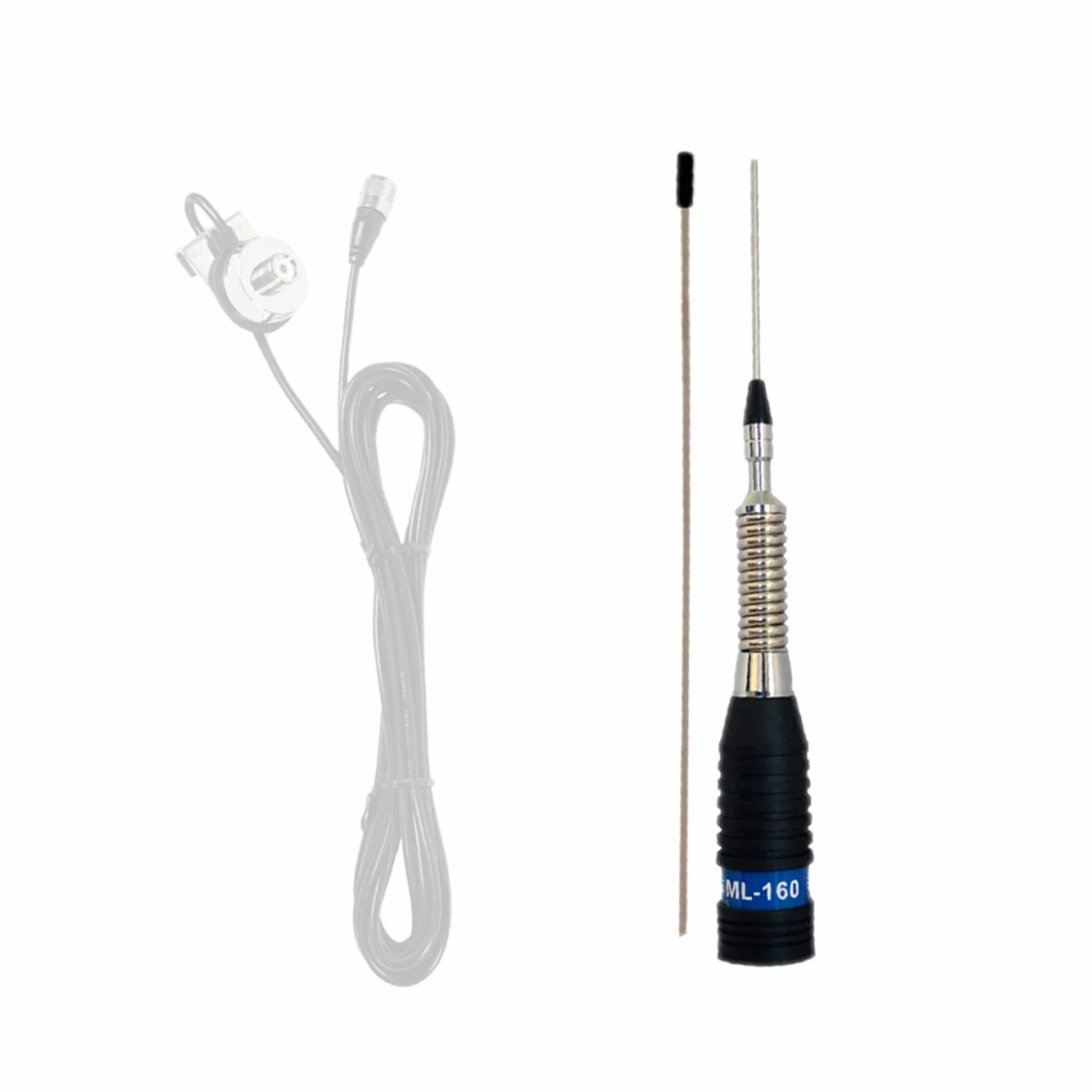 Antenne CB PNI ML160, Longueur 145 cm, sans Câble, Compatible avec Chaque CB Radio