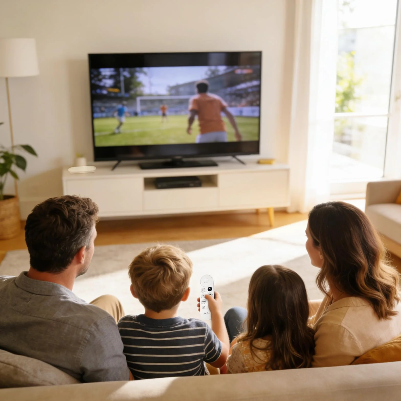 Télécommande-pour-Chromecast-Google-with-TV, Telecommande pour Snow Google-Chromecast-4K / HD/Streaming Stick & Google TV Streamer