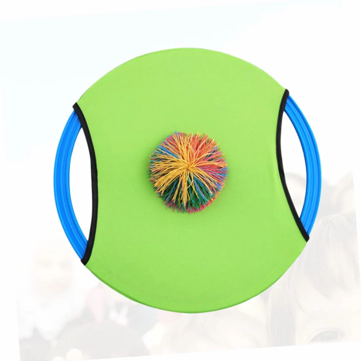 Trampoline Disque Volant pour Enfants 3 Pièces Jeu de Balle en Plein Air