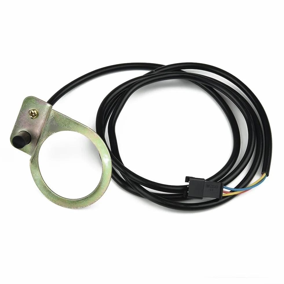 Capteur d'assistance électrique pour pédale de vélo 8/12 aimants, capteur de vitesse PAS de remplacement pour manivelle, détecteur d'impulsion en alliage câble 100 cm