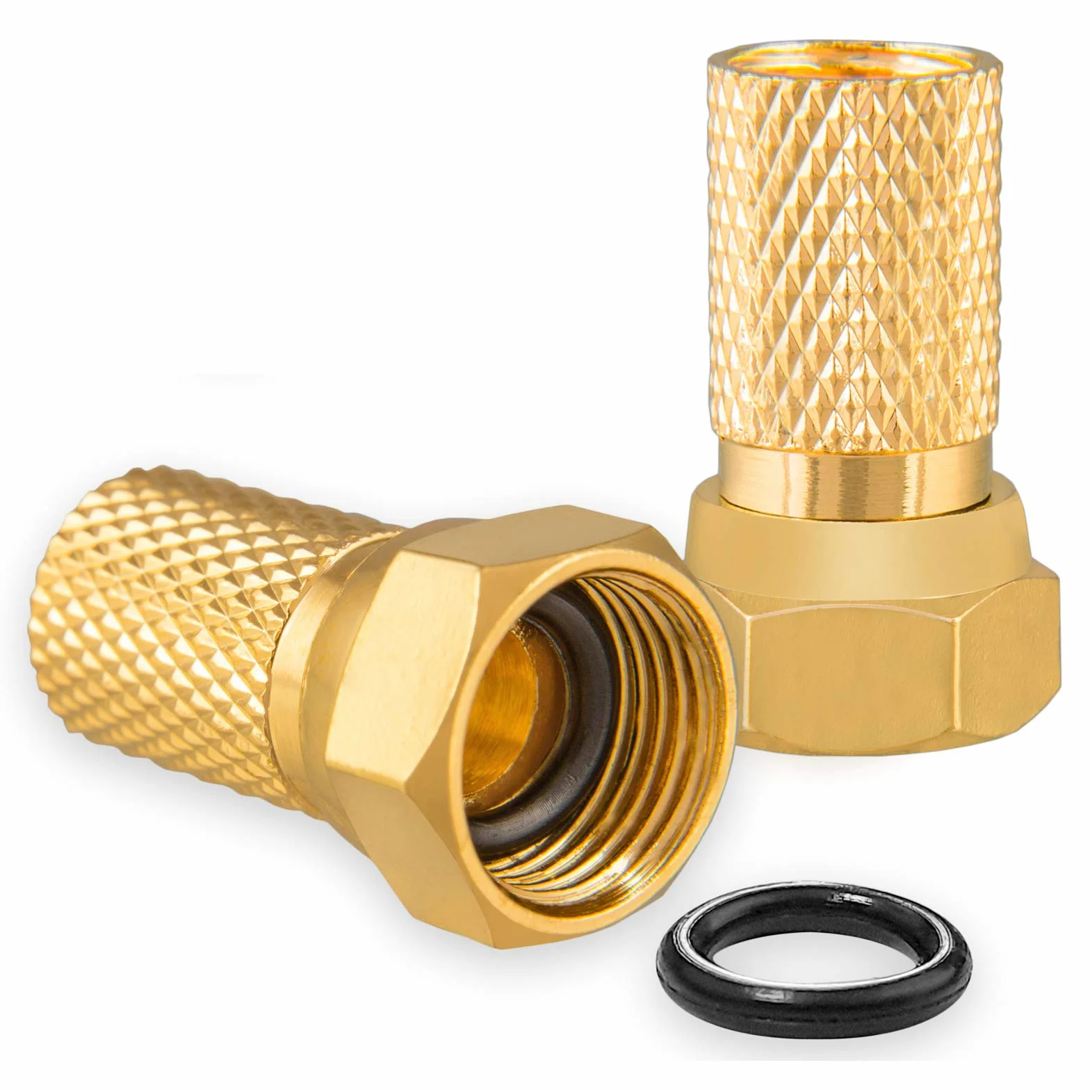 LNB LNC Full HD TV 3D Kit avec prise F dorée HB DIGITAL