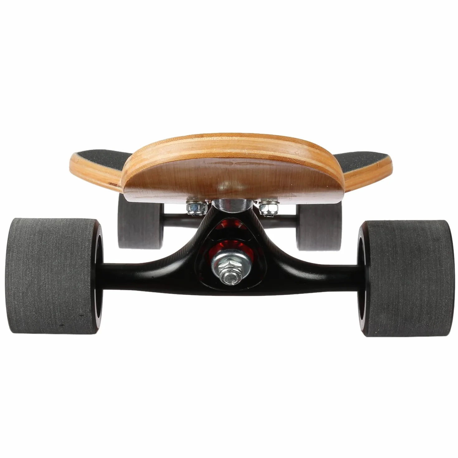 FunTomia Longboard Drop Through Cruiser Complet 3 Niveaux Flexibles Roulements Mach1 Speed Outil en T