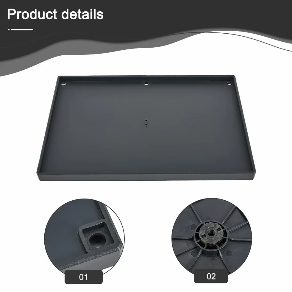 Plateau portable pour projecteur et moniteur pour trépied avec adaptateur à vis