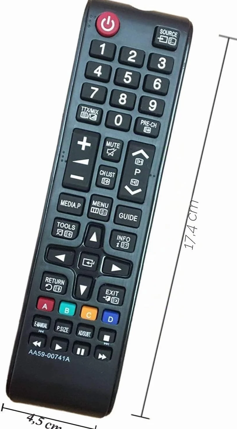 AA59-00741A pour telecommande Universelle Samsung Smart TV pour télécommande Universelle Samsung Aucune Programmation requise