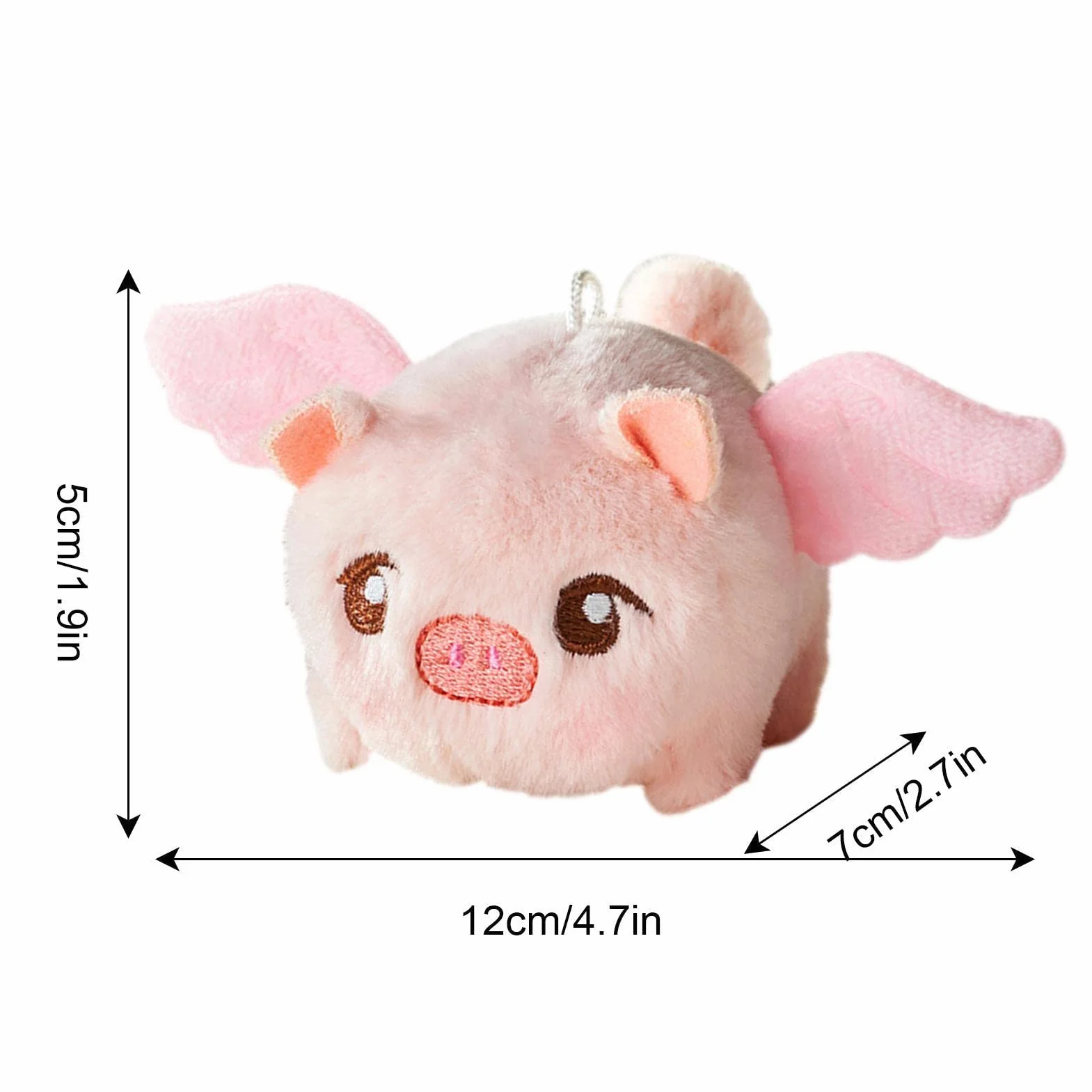 Peluche Cochon Rotation Queue Mécanique Marche