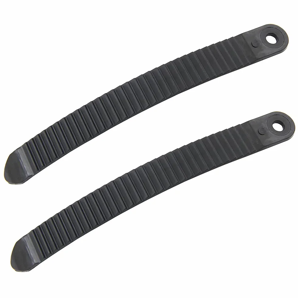 Fixation de snowboard UP100 7,2 pouces 183 mm Noir