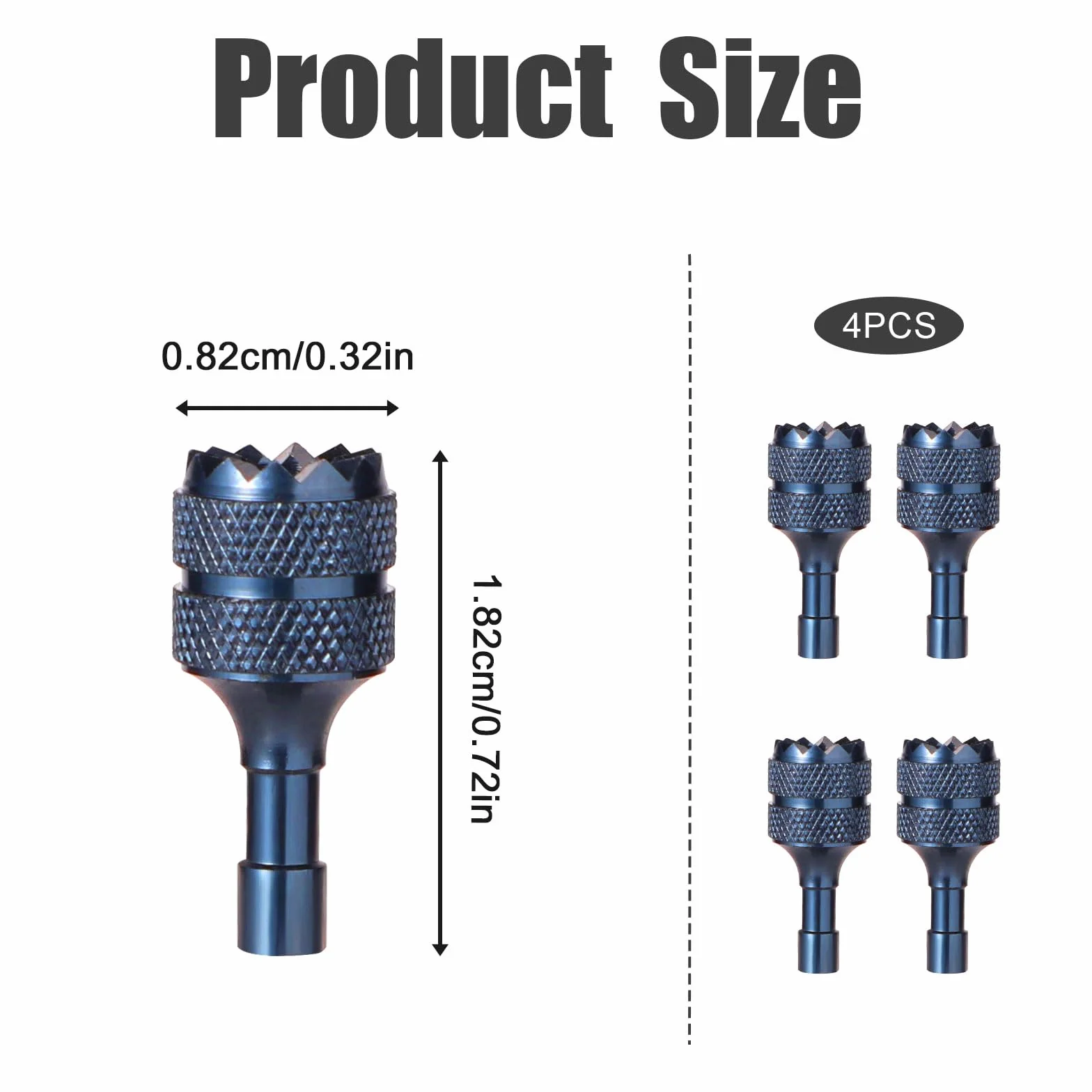 Bâtons de Commande DJI Pro 4/Mini 3/Mini 4/Air 3/Mavic 3 RC et RC 2 Accessoires de Remplacement de Télécommande(Bleu)
