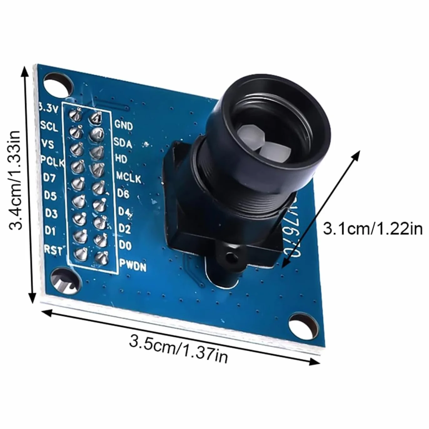 Module de caméra Ov7670 avec Carte de développement FIFO stm32 Drive microcontrôleur 2pcs