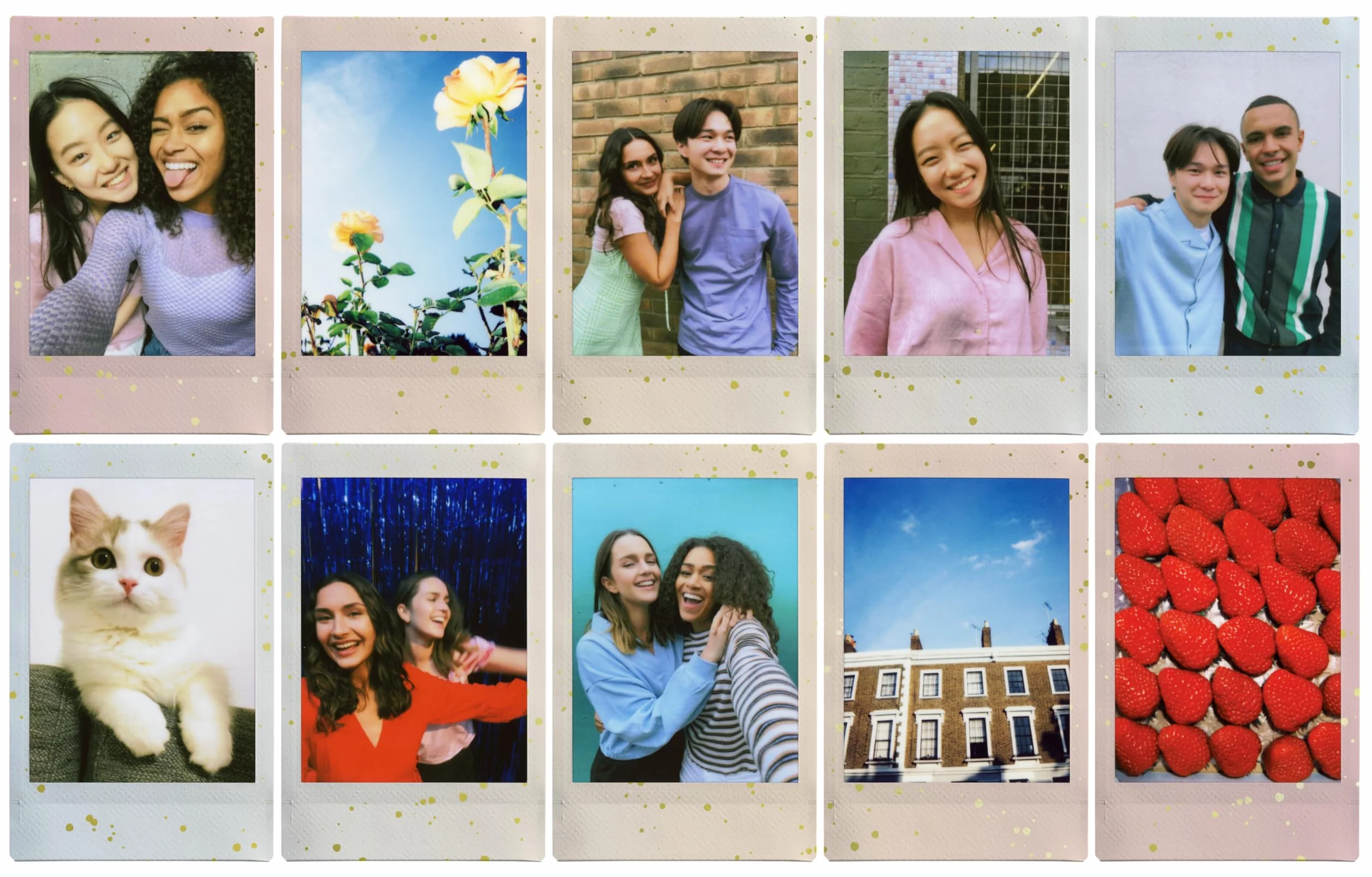 instax Mini Film, Soft Glitter, 1x10