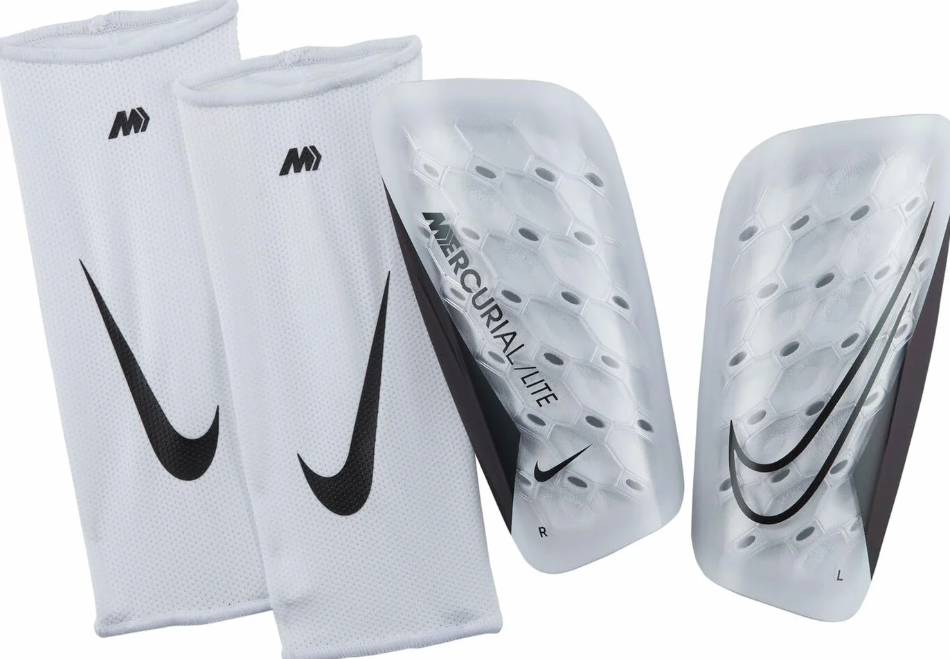 Nike Mercurial Lite Shinguard DN3611-379 Mint Foam/Total Orange/Noir