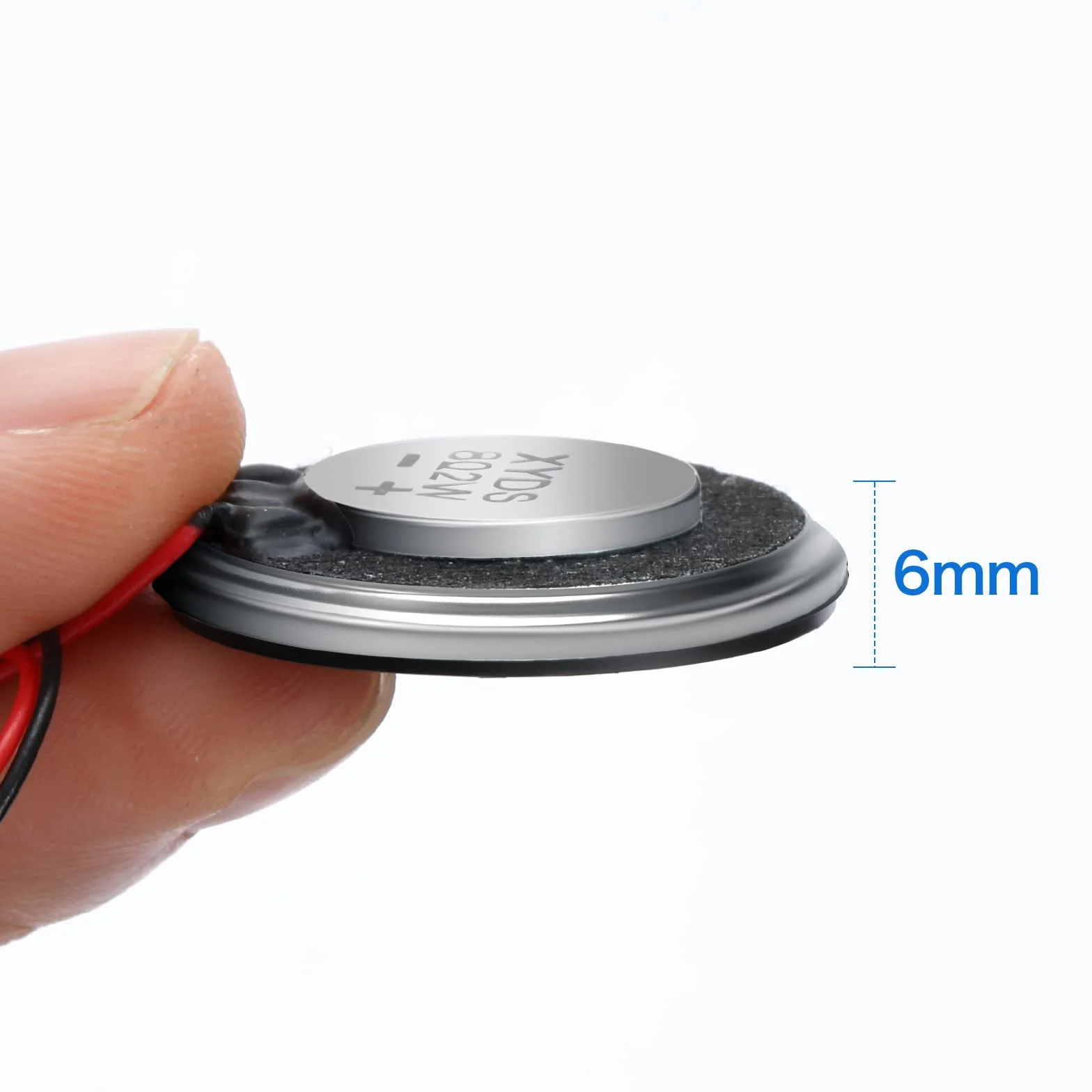 Weewooday Haut-Parleurs 2W 8 Ohms à Aimant Interne Rond Coque Métallique pour Mini DVD EVD Multimédia
