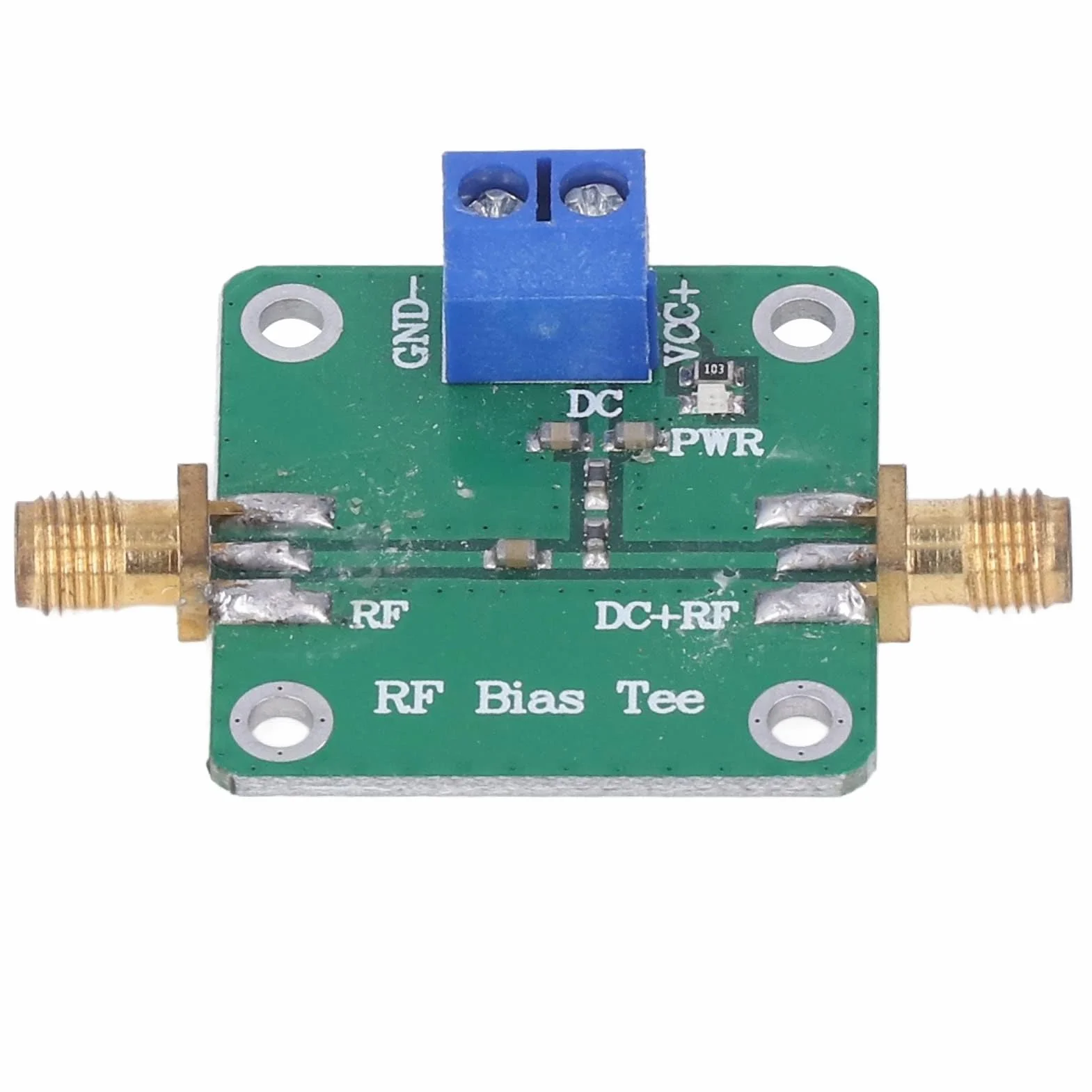 Bias Tee DC Module Filtre RF 10 à 6000MHz pour Systèmes de Communication