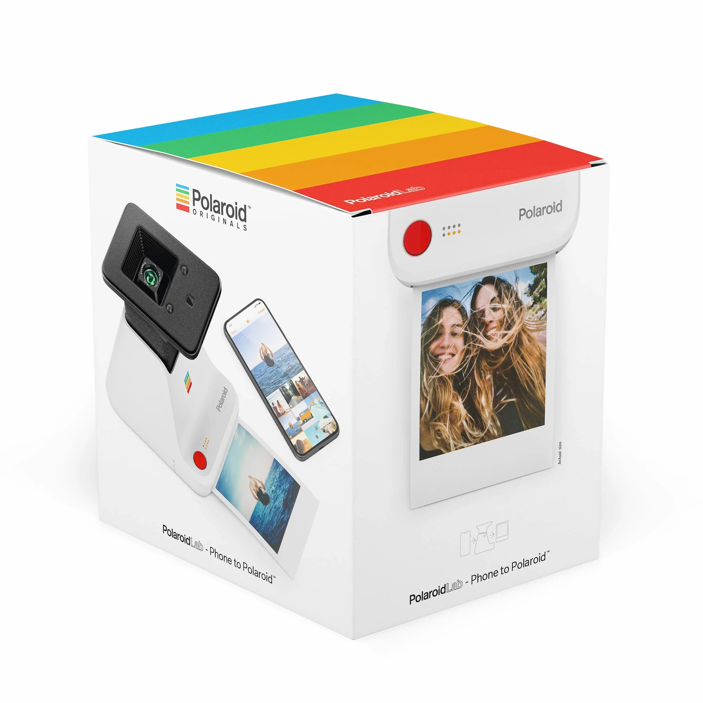 Polaroid Lab Imprimante Instantané - Blanc - 9019