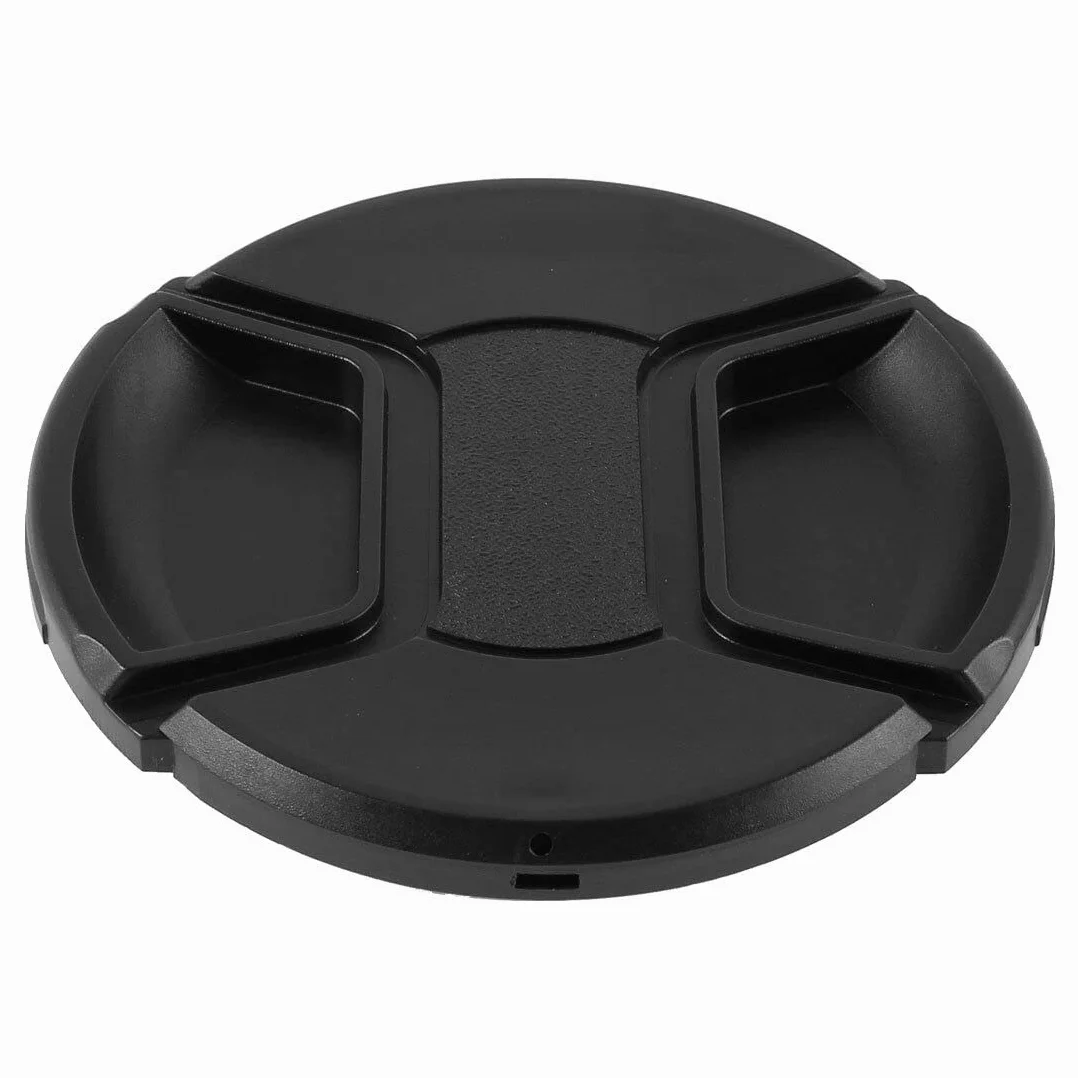 Camera Lens Cap, Ø 46 mm in Diameter, Clip Protection Cap, Compatible with Nikon, Canon, Sony, Sigma, Tamron, Olympus, Fujifilm, Universal Camera Cover