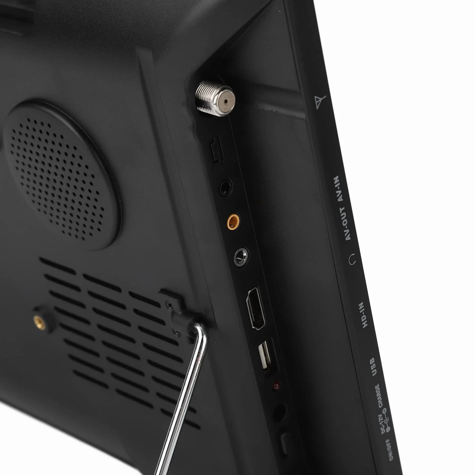 TV Numérique 16 Pouces : écran LCD Extérieur Portable avec Fonctionnalités Intelligentes, Prise UE, Compatibilité 110-220 V - Profitez du Divertissement sur écran Large n'importe Où