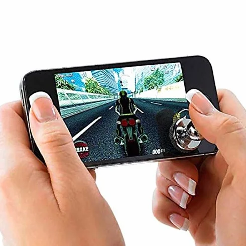 Joystick x1 pour Samsung Galaxy Z Flip Smartphone Jeux Video Manette Ventouse Precision Universel