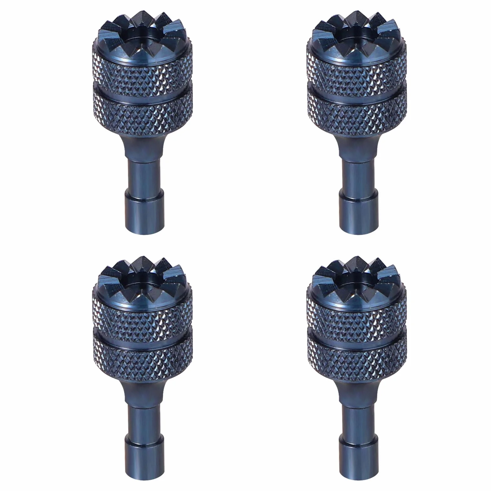 Bâtons de Commande DJI Pro 4/Mini 3/Mini 4/Air 3/Mavic 3 RC et RC 2 Accessoires de Remplacement de Télécommande(Bleu)