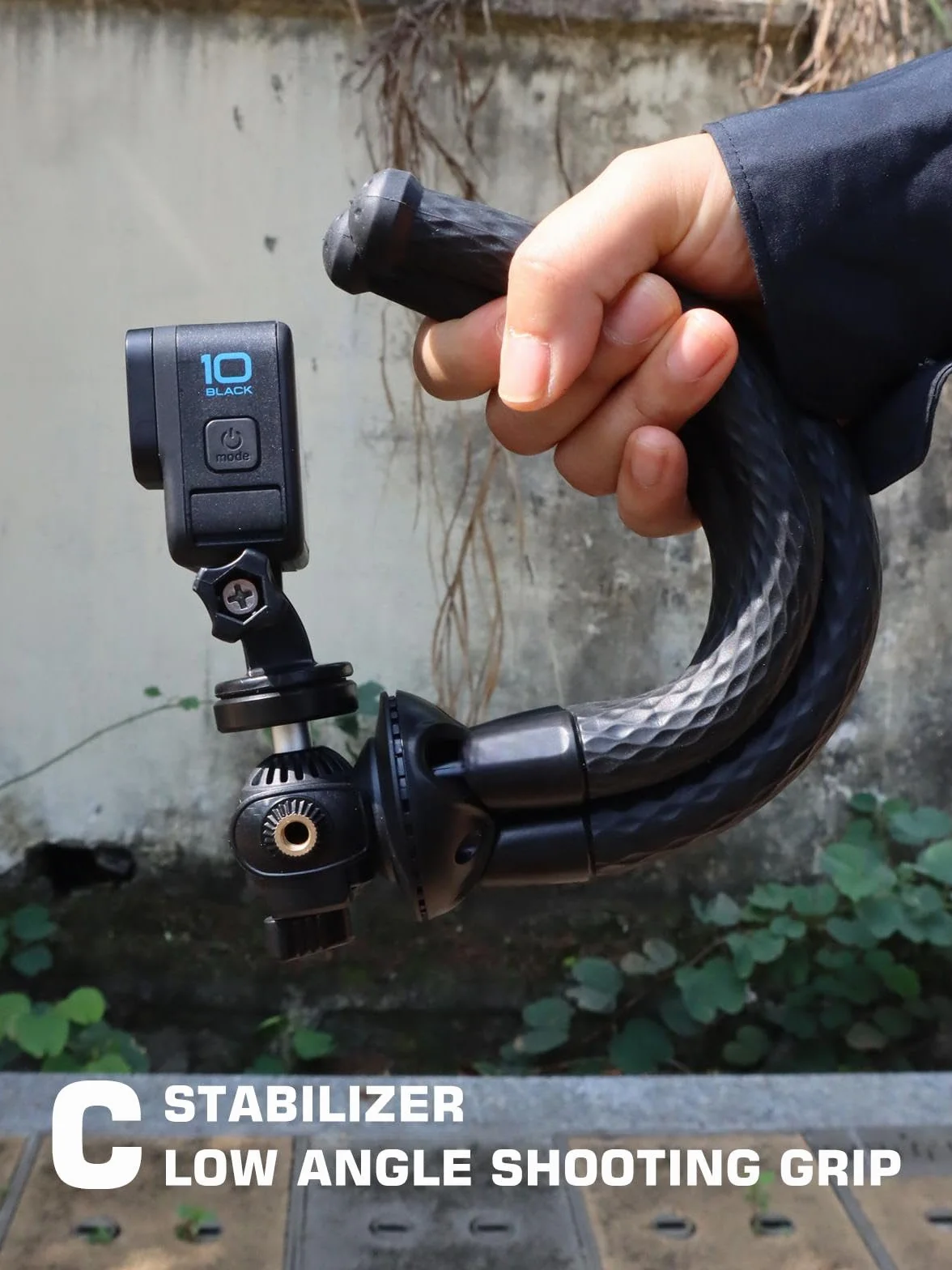 Lammcou Trépied Smartphone Flexible Mini Trepied Appareil Photo Go Pro Gorilla Octopus Trepieds Reflex Portable Voyage pour Vlogging Caméra DSLR Mini Tripod