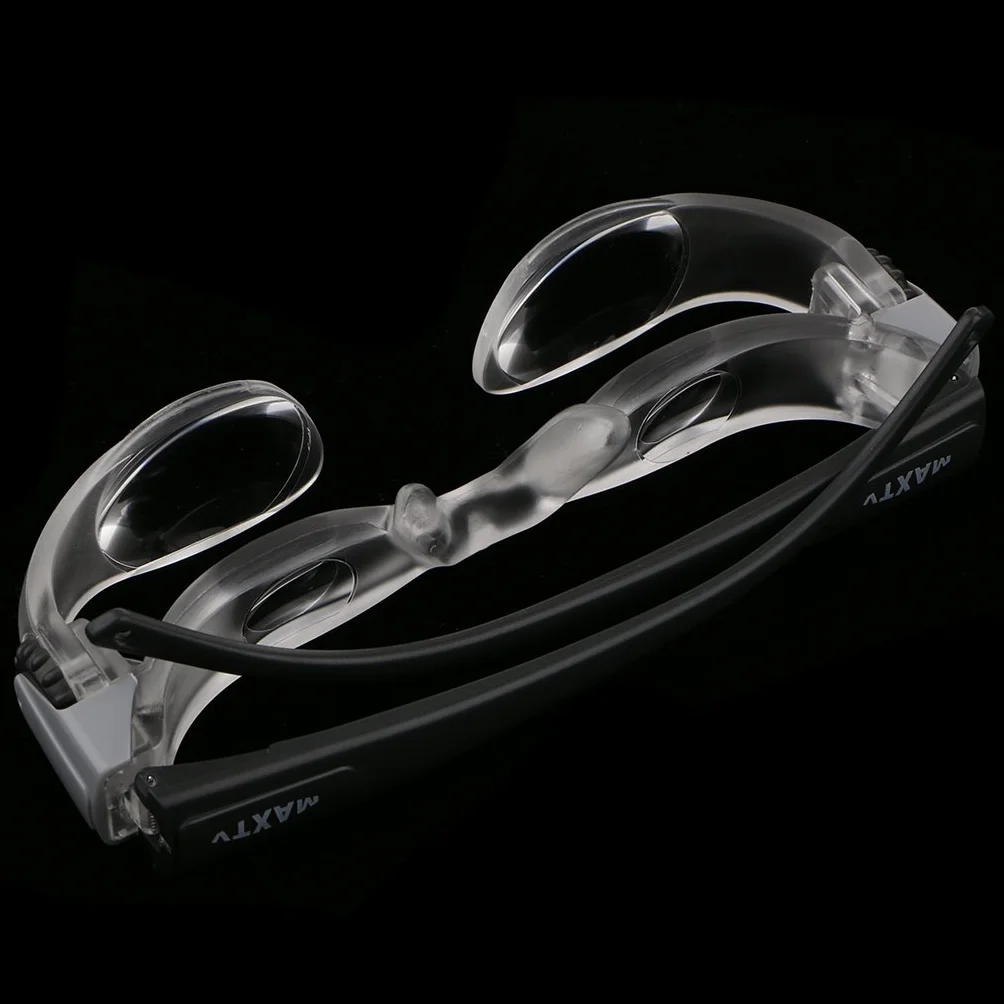 Gazechimp 2.1X Zoom Grossissement Lunettes Télévision Magnifying Glass Lentilles Clair Agrandissement