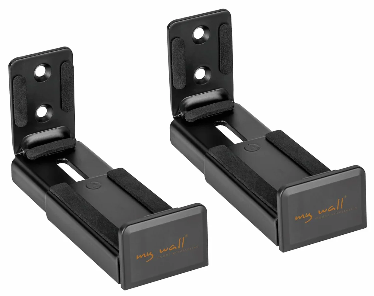 My Wall HZ 30 L Support pour Barre de Son Rigide Noir 2 pc(s)