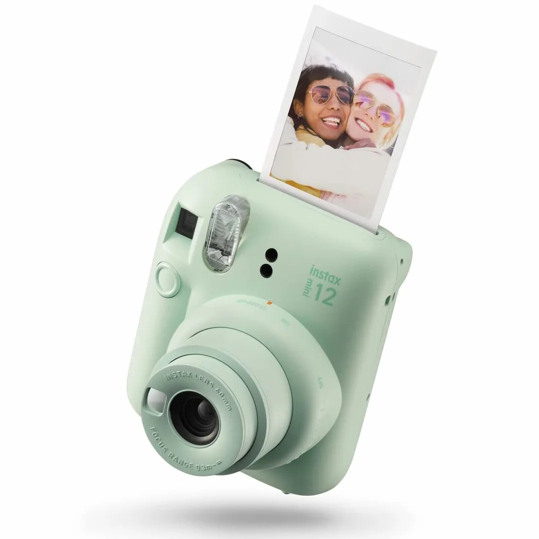 Fujifilm Instax Mini 12 Appareil Photo instantané avec Pack de 40 pellicules Vert Menthe
