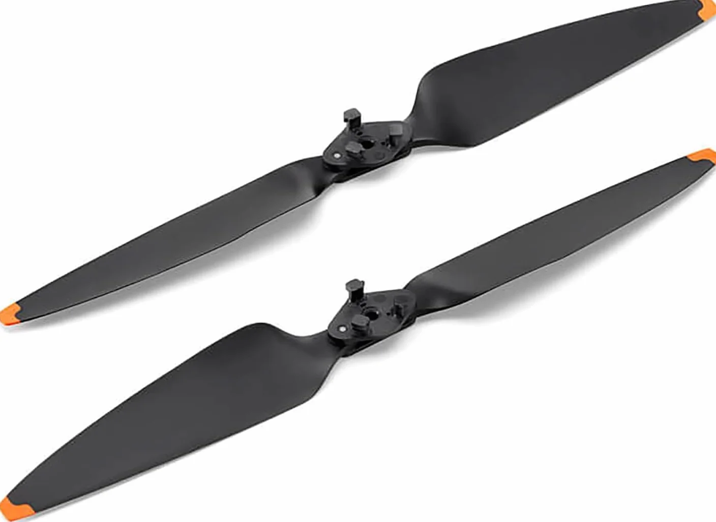 Hélices pour DJI Air 3/AIR 3S - Lames de Rechange à Faible Bruit - Accessoires pour Drone DJI Air 3/AIR 3S - 8 Embouts Orange