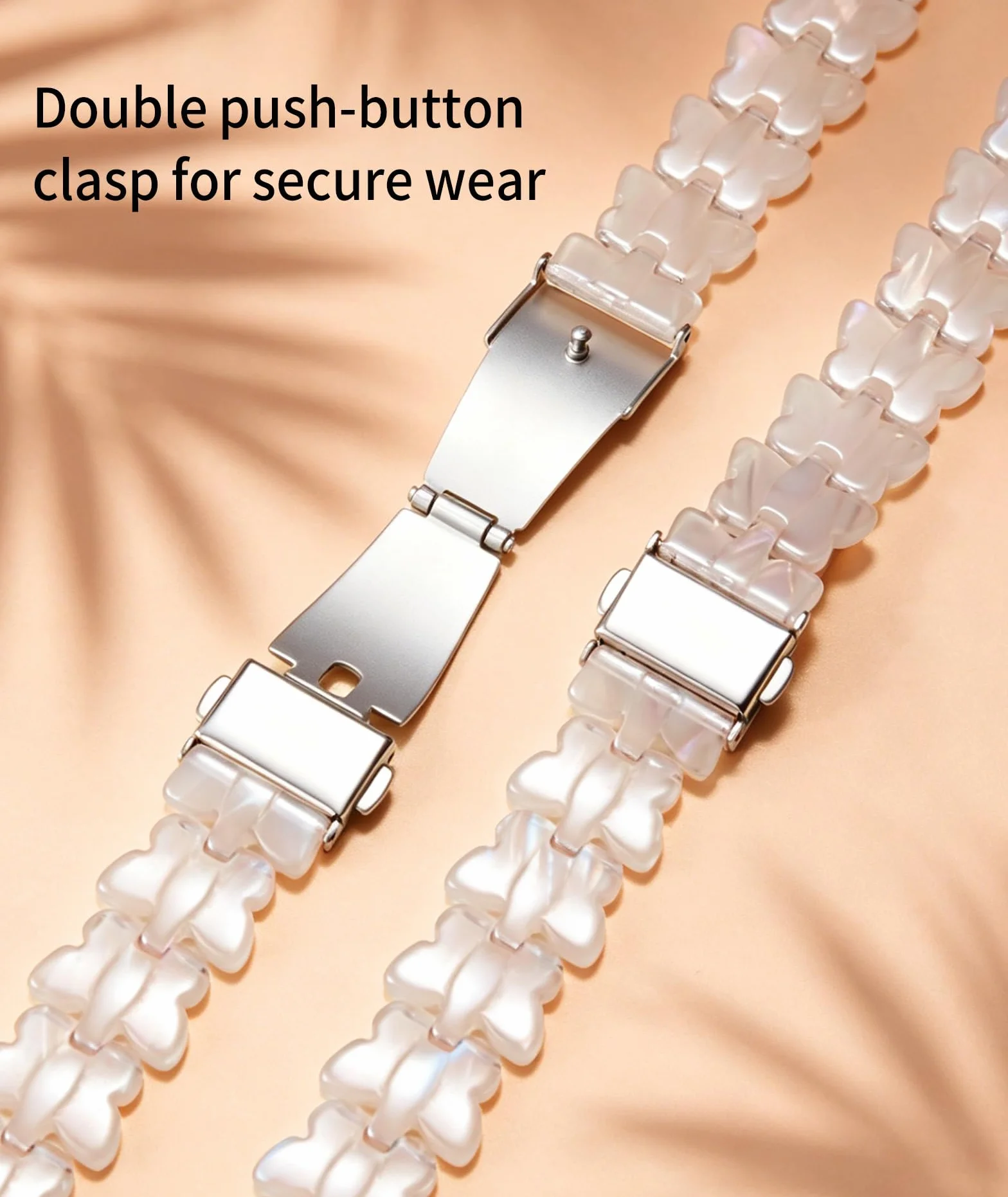 BINLUN Bracelets Montre en Résine 12mm 14mm 16mm 17mm 18mm 20mm 22mm Légers Dégagement Rapide Bracelet à Papillon Remplacement pour Montre Connectée Mode 6 Couleur Boucle Deployante Argenté/Or-Rose