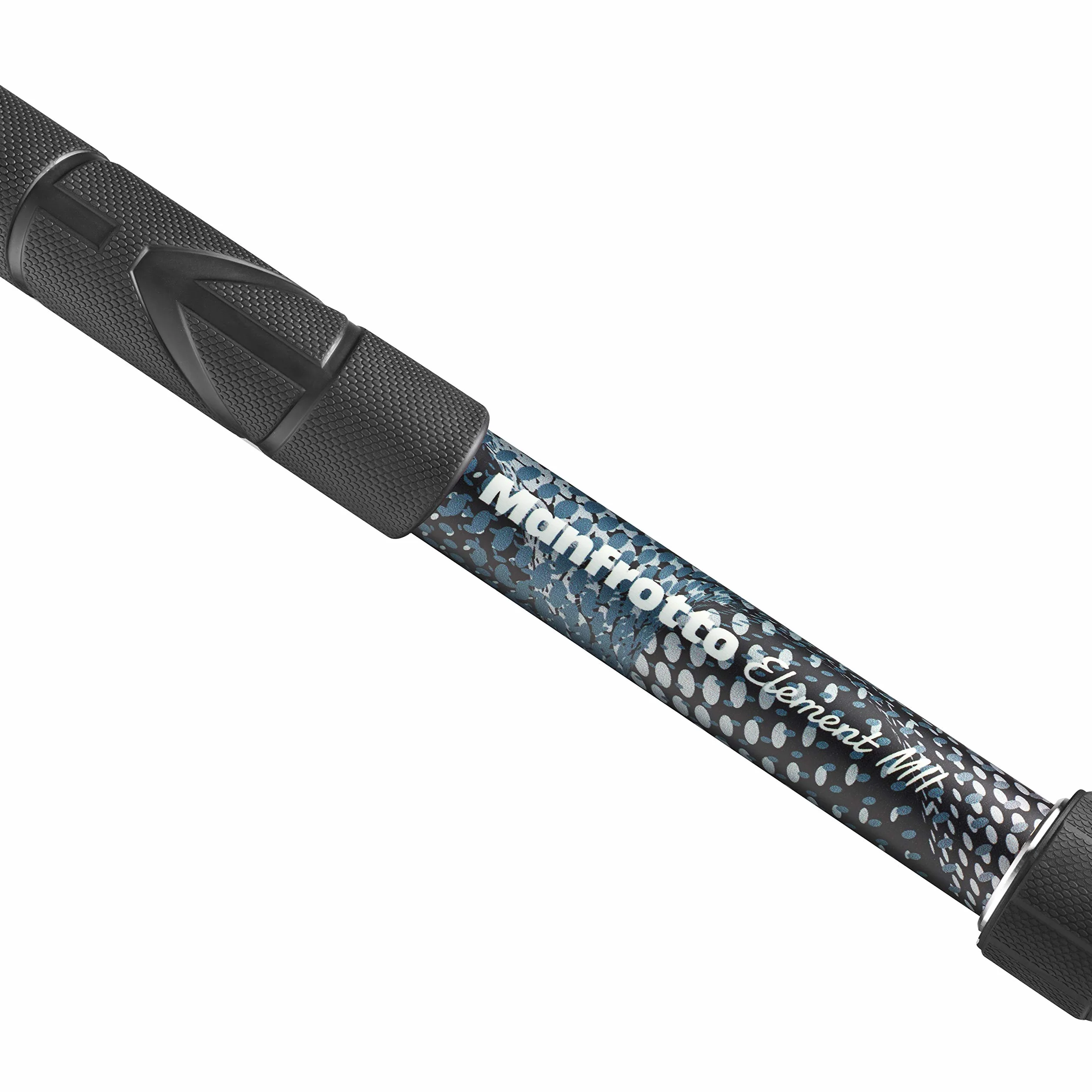 Monopode Manfrotto Element MII MMELMIIA5BK, léger à 5 Sections en Aluminium, avec dragonne, poignée en Caoutchouc, bagues de Serrage, Charge de 16 kg, pour Appareil Photo Compact, Hybride ou Reflex