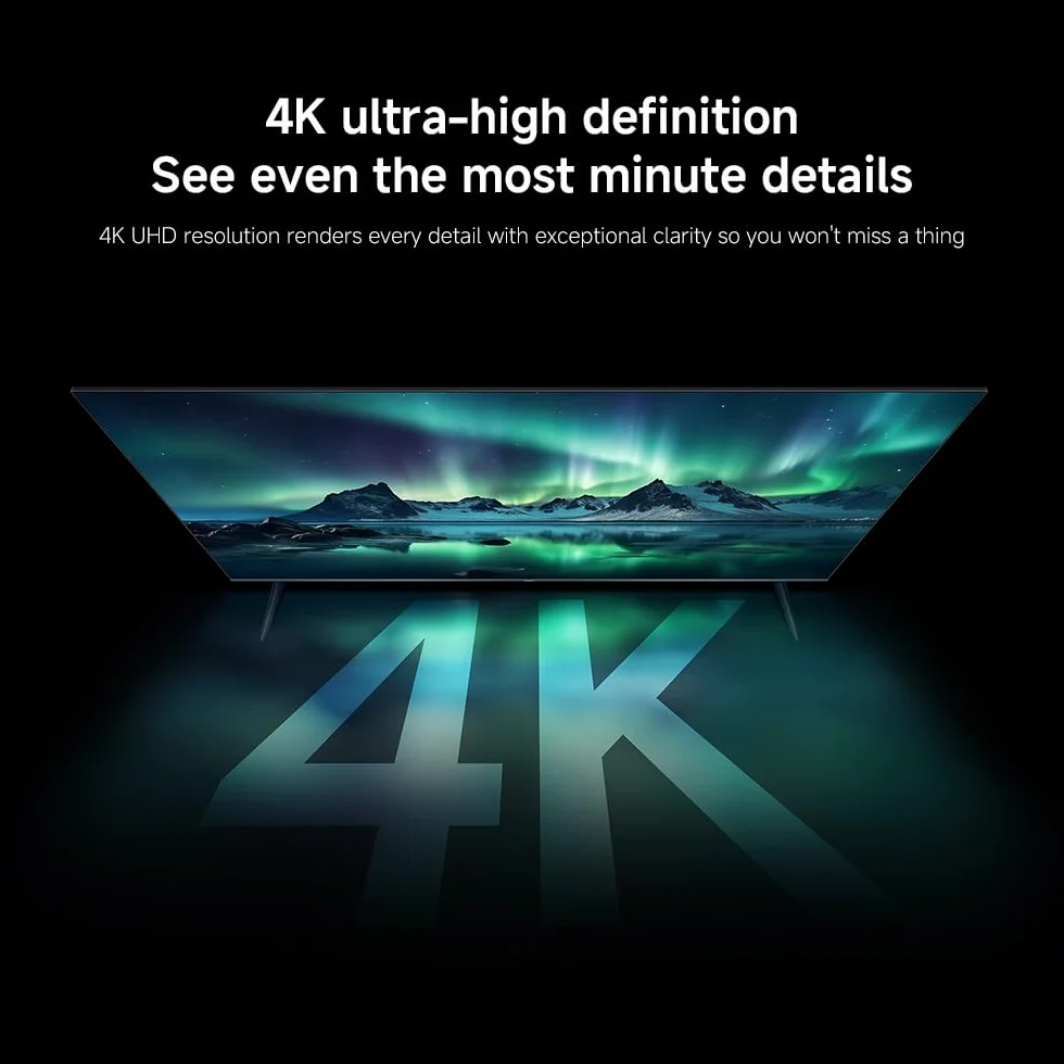 XIAOMI QLED 43" A Pro 2026 UltraHD 4K Dolby Audio Google TV