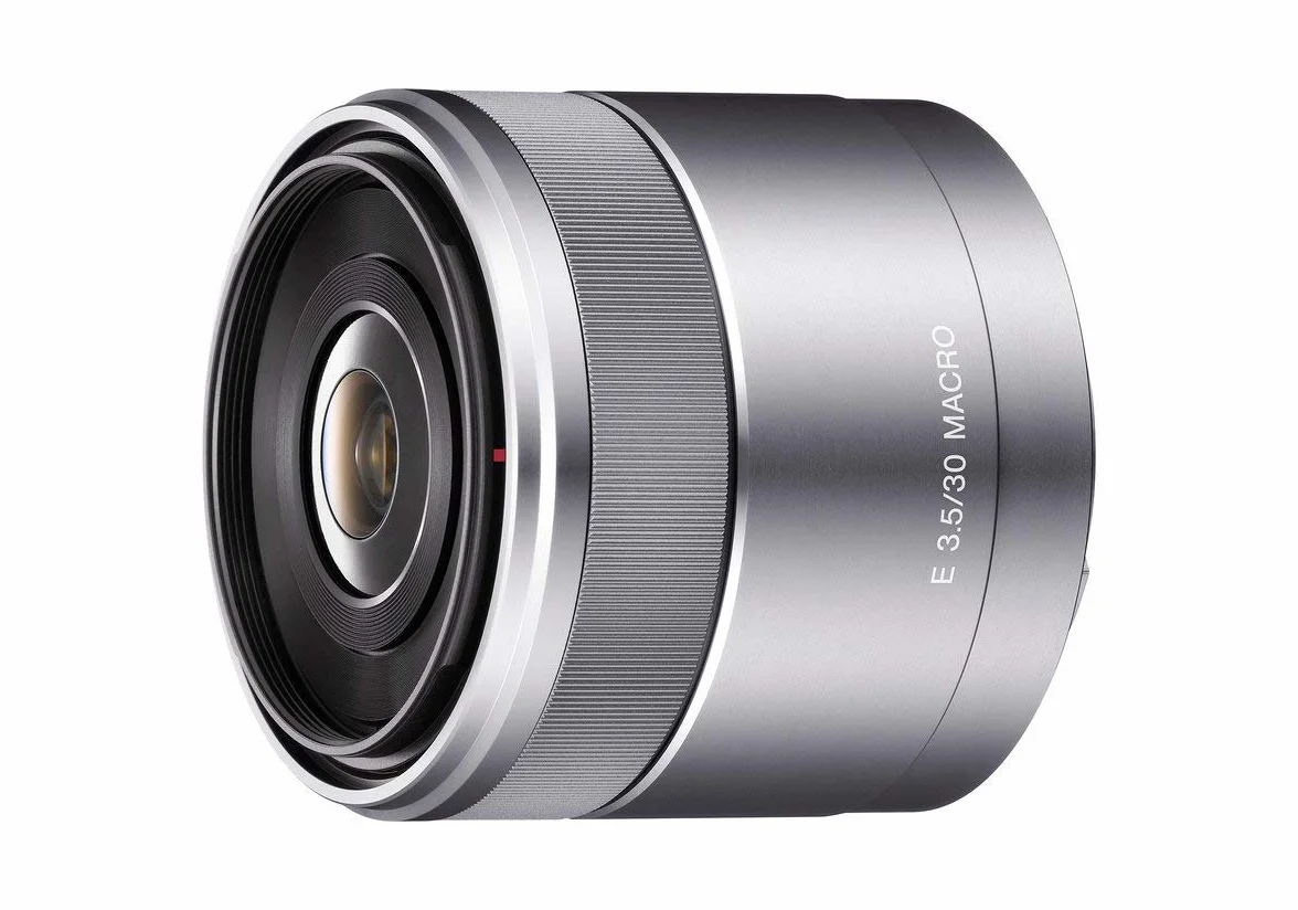 Sony Objectif Macro SEL-30M35 Monture E APS-C 30 mm F3.5,Argent